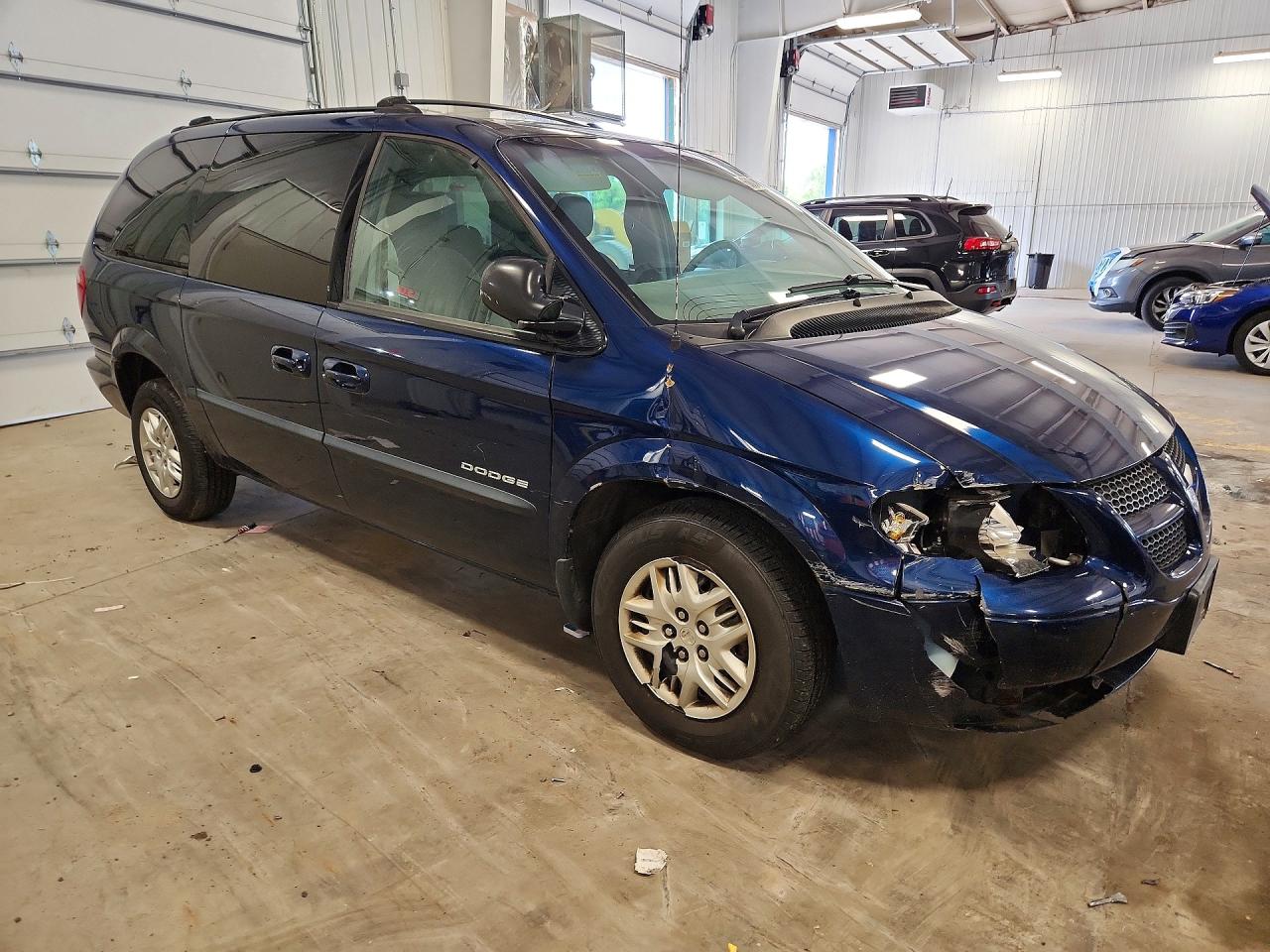 2001 Dodge Grand Caravan Sport Blue vin: 2B4GP44381R403329