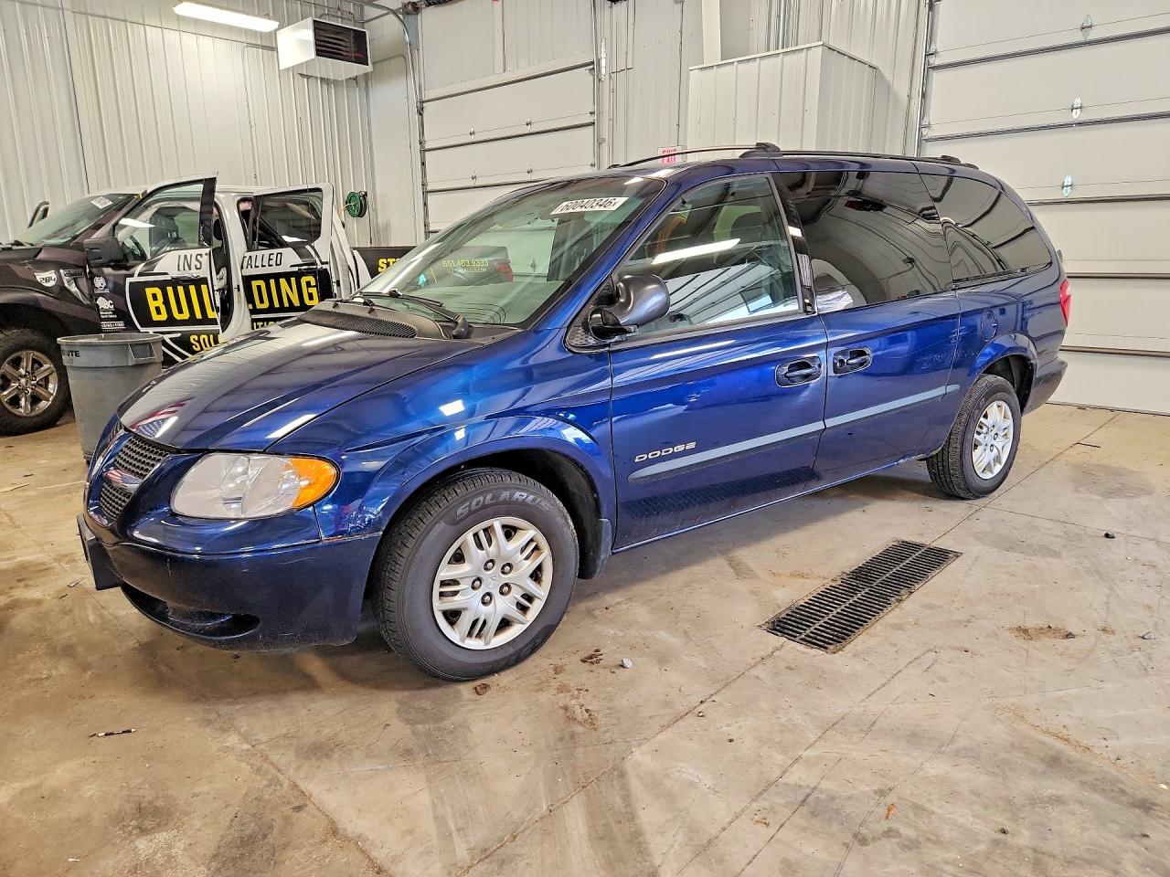 2001 Dodge Grand Caravan Sport Blue vin: 2B4GP44381R403329