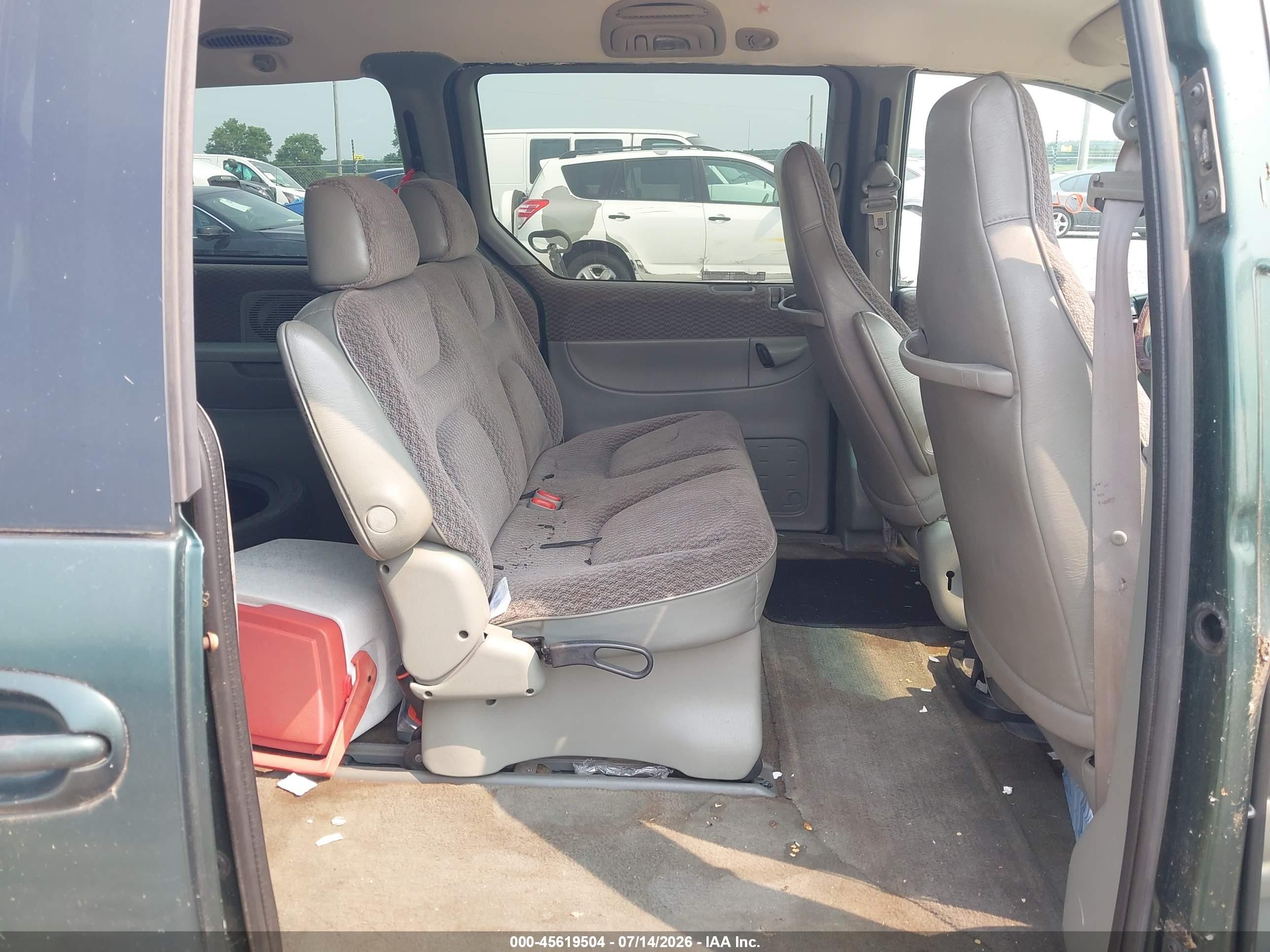 1999 Dodge Grand Caravan Se Green vin: 2B4GP44G5XR200491