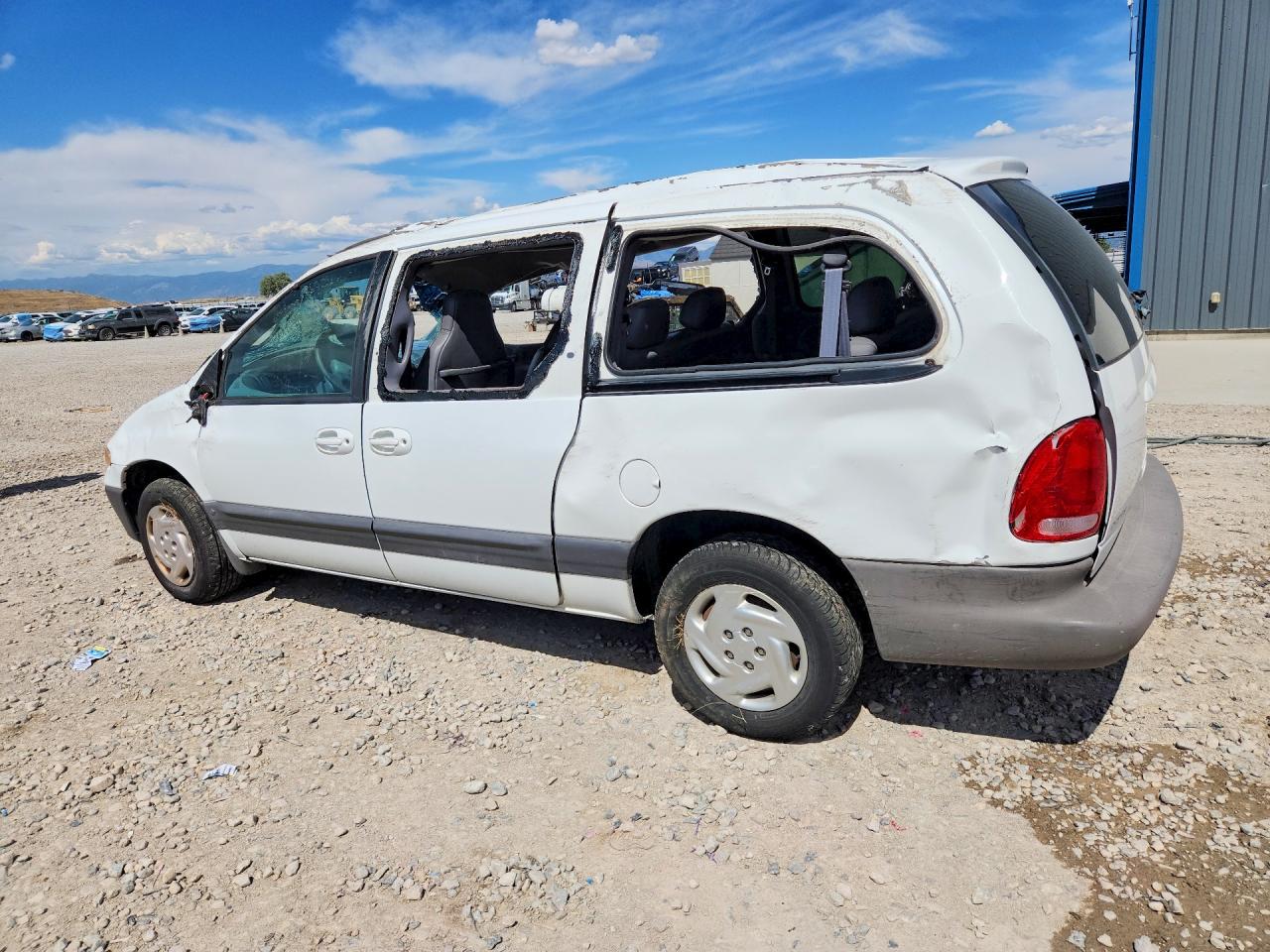 1999 Dodge Grand Caravan Se White vin: 2B4GP44G6XR476680