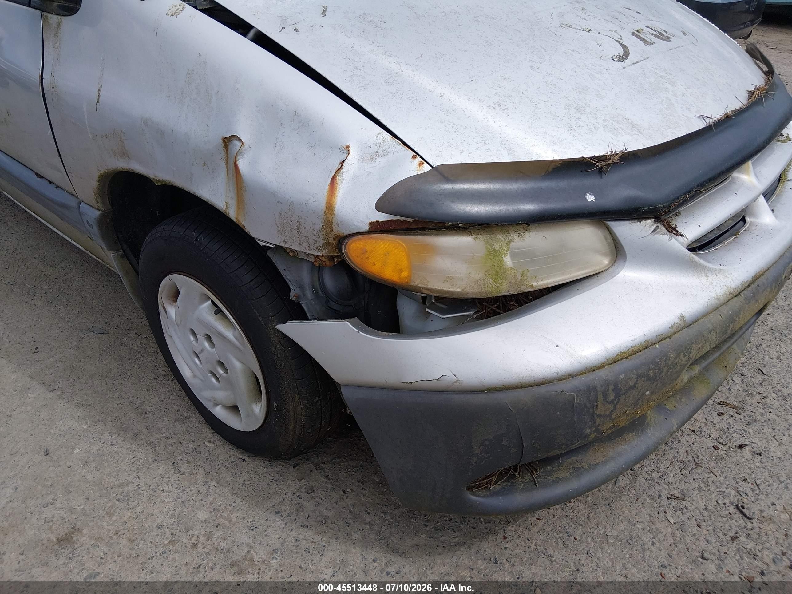 2000 Dodge Grand Caravan Se Серебряный vin: 2B4GP44G6YR774681