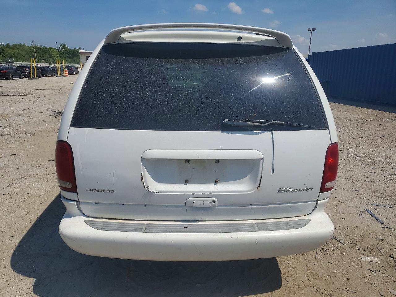 2000 Dodge Grand Caravan Se White vin: 2B4GP44GXYR738721