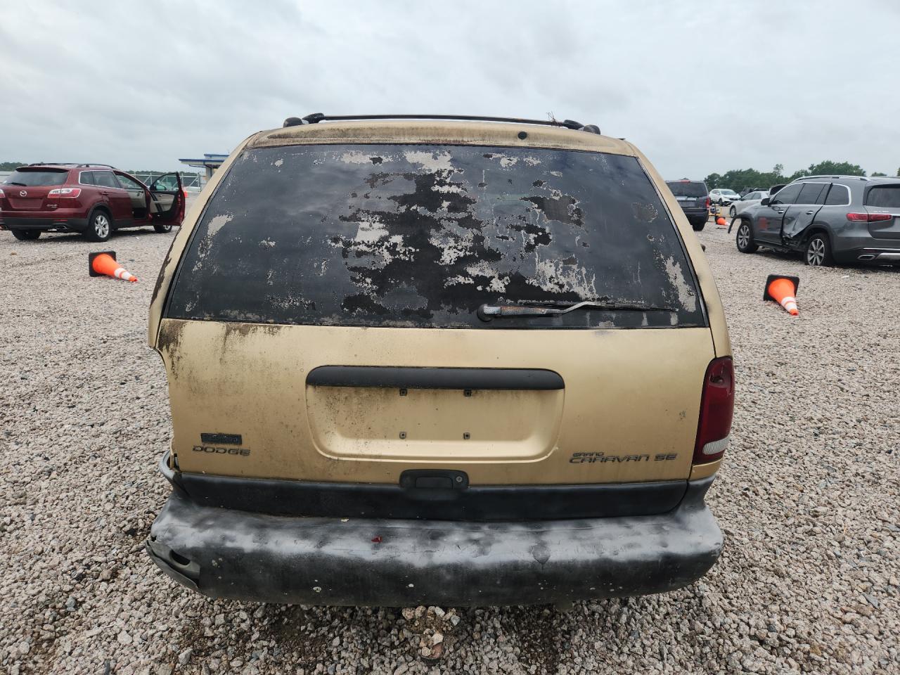 1997 Dodge Grand Caravan Se/sport Gold vin: 2B4GP44R2VR113291