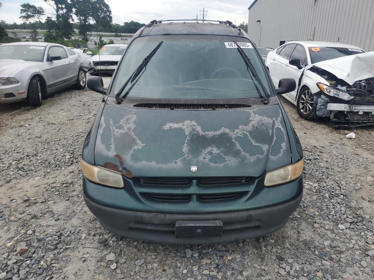 1997 Dodge Grand Caravan Se Green vin: 2B4GP44R4VR202585