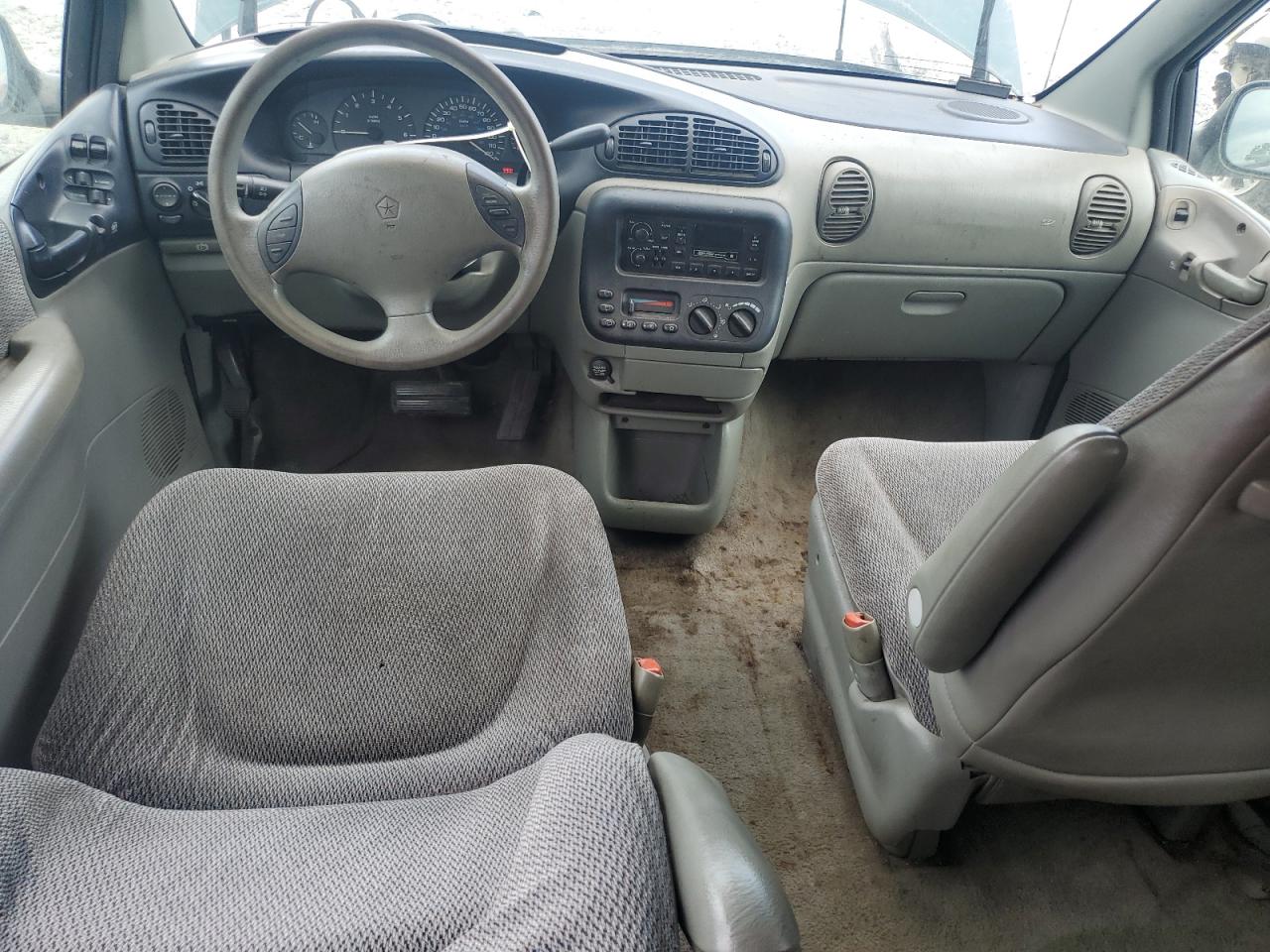 1997 Dodge Grand Caravan Se Green vin: 2B4GP44R4VR202585