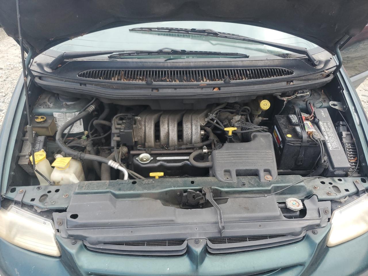 1997 Dodge Grand Caravan Se Green vin: 2B4GP44R4VR202585