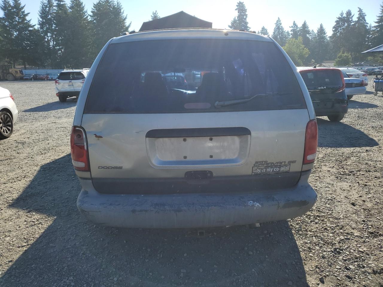 1997 Dodge Grand Caravan Se   Серебряный vin: 2B4GP44R7VR365294