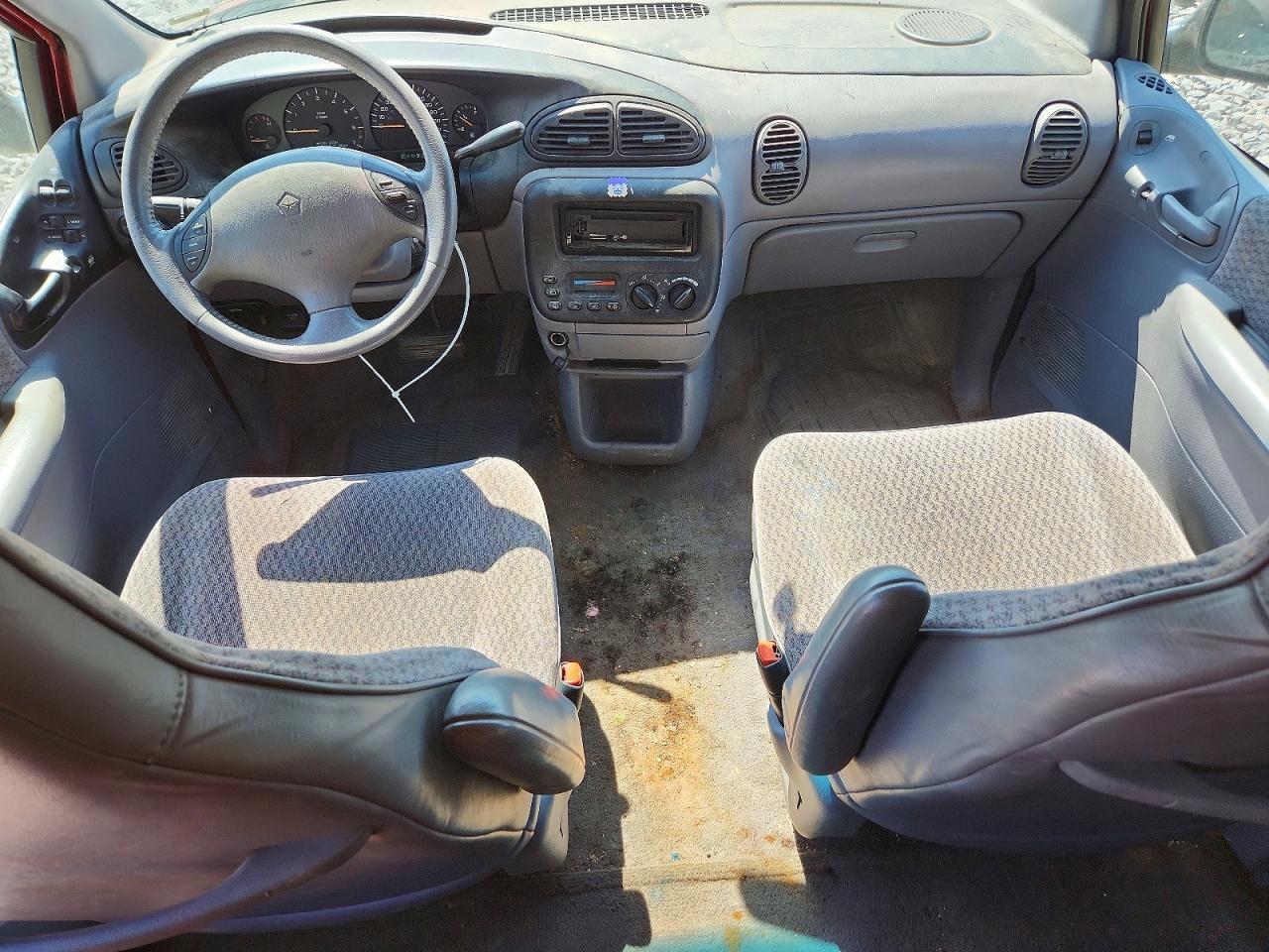 2000 Dodge Caravan Se Красный vin: 2B4GP45G7YR718876