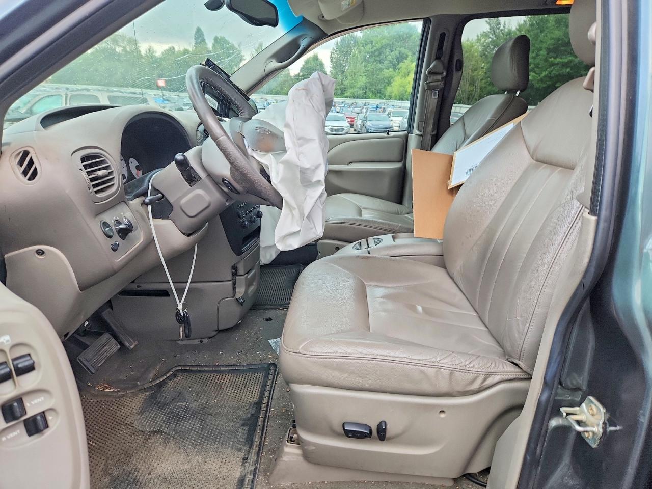 2002 Dodge Grand Caravan Es Gray vin: 2B4GP54L72R795355