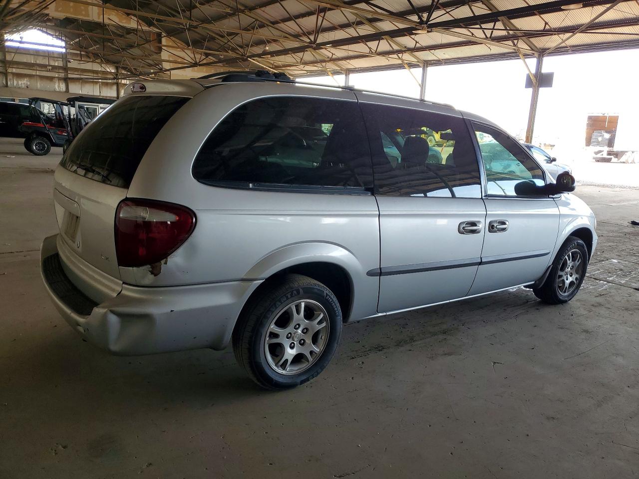 2002 Dodge Grand Caravan Ex Silver vin: 2B4GP74L82R787230