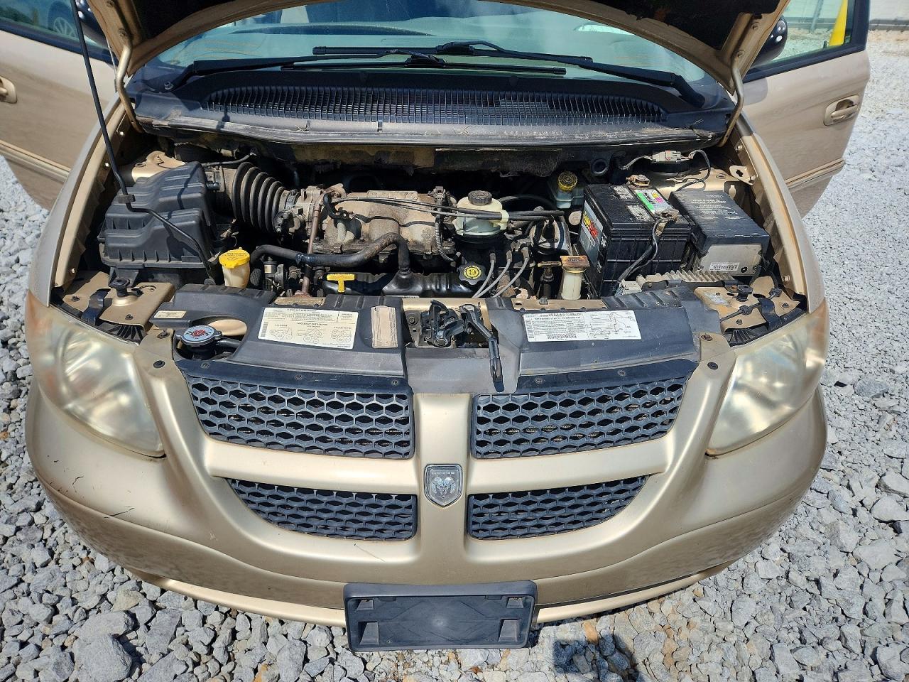 2001 Dodge Grand Caravan Es Beige vin: 2B4GT54L01R322150