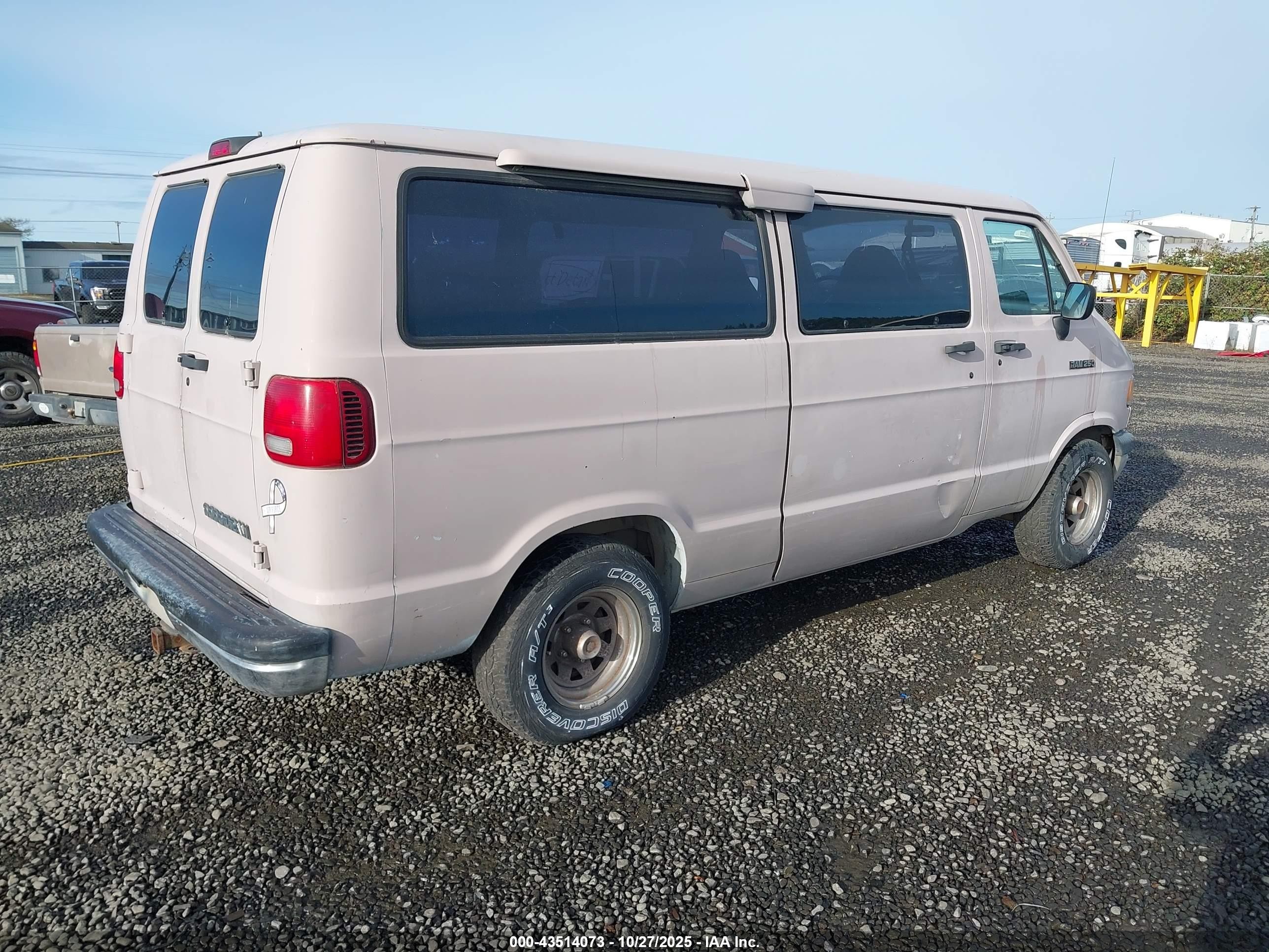 1994 Dodge Ram Wagon B250 Розовый vin: 2B4HB25Y1RK553725