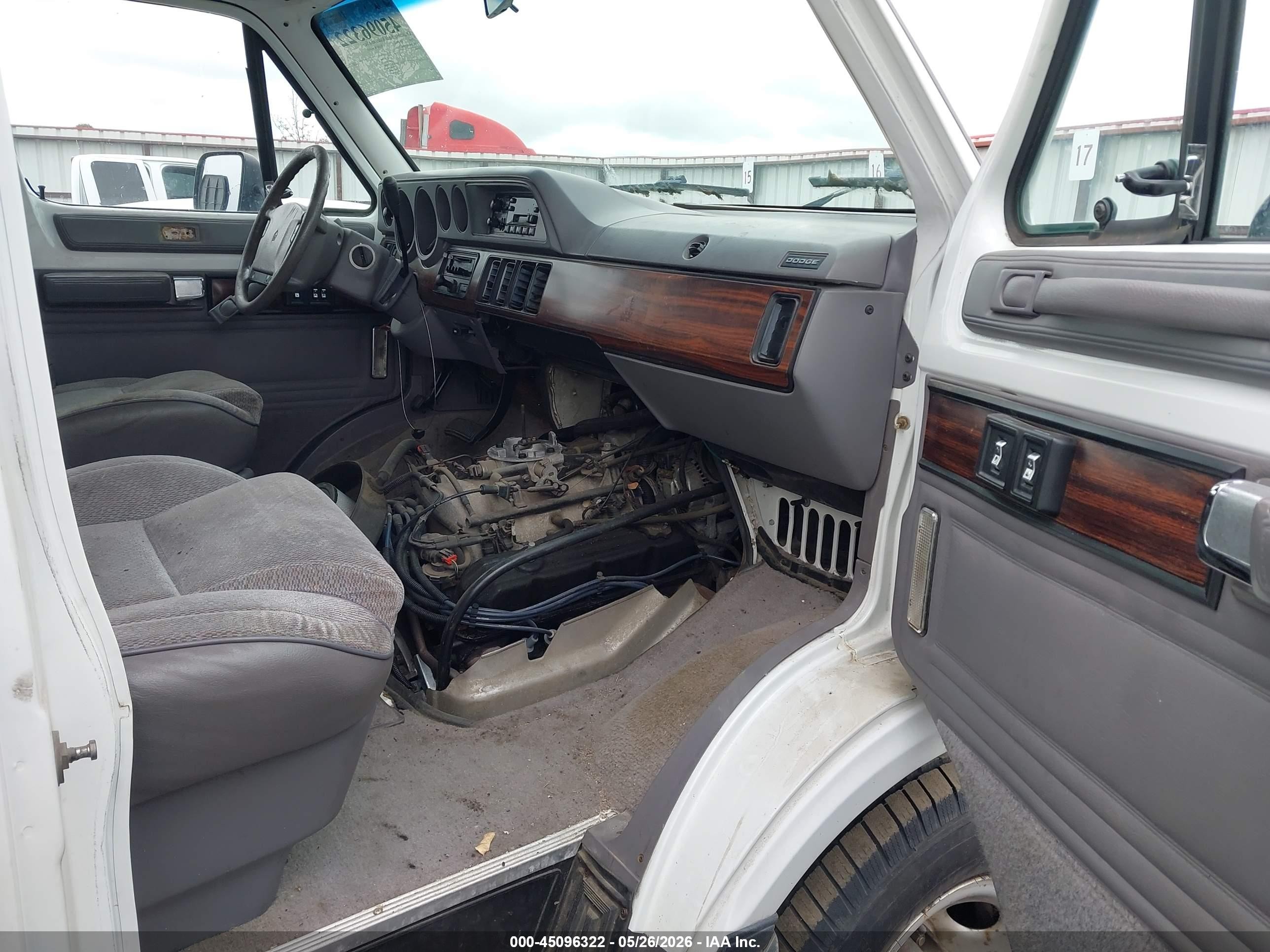 1994 Dodge Ram Wagon B250 Белый vin: 2B4HB25Y8RK131368