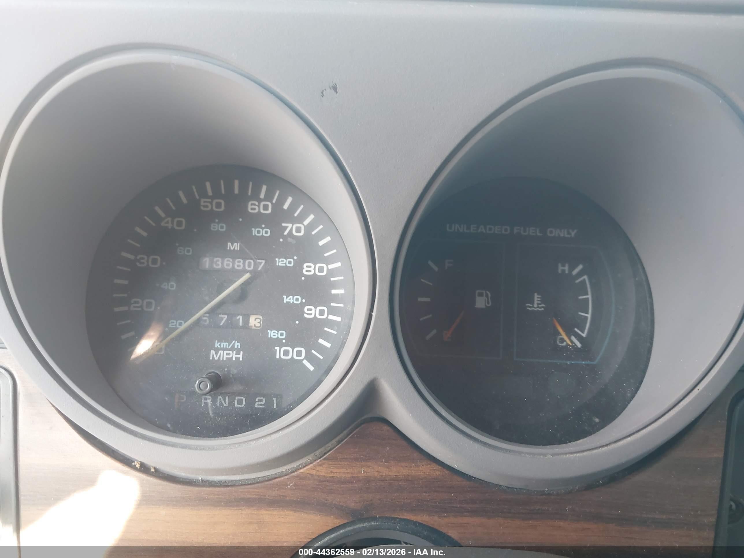 1996 Dodge Ram Wagon B2500 Brown vin: 2B4HB25Y9TK114831