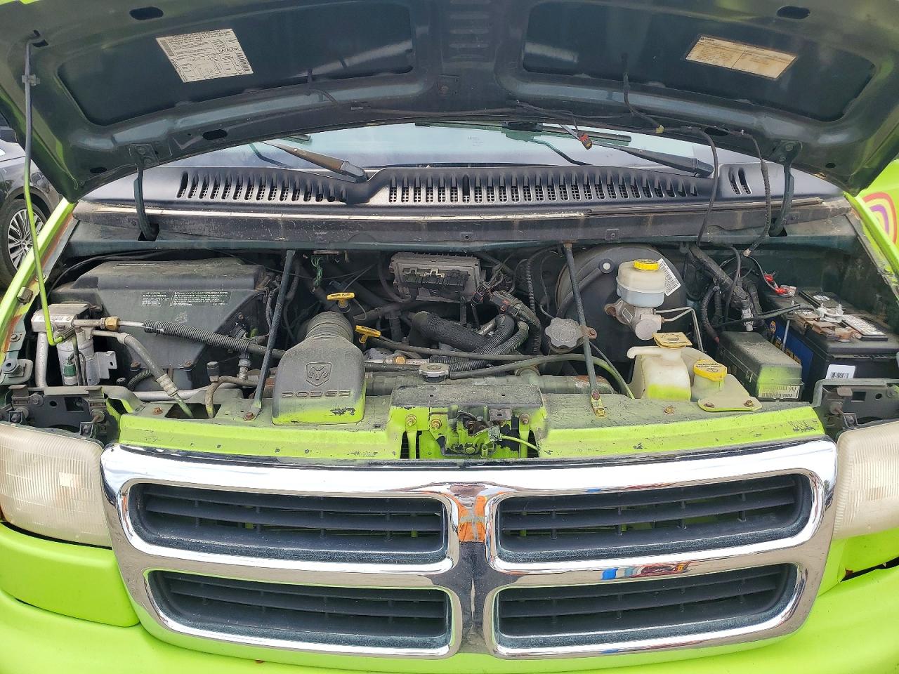 2001 Dodge Ram Wagon B3500 Green vin: 2B5WB35Y61K511533