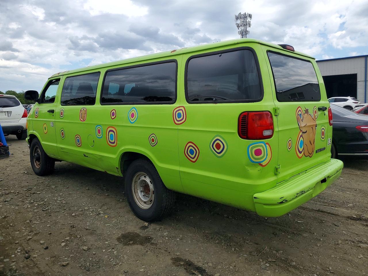 2001 Dodge Ram Wagon B3500 Green vin: 2B5WB35Y61K511533