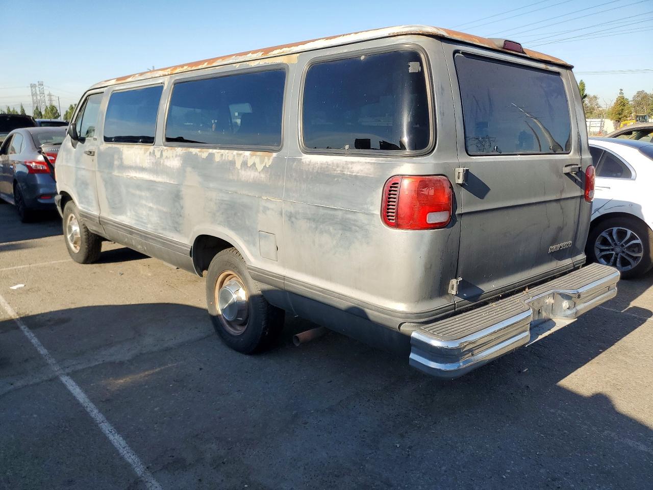 1996 Dodge Ram 3500 Gray vin: 2B5WB35Z1TK147114
