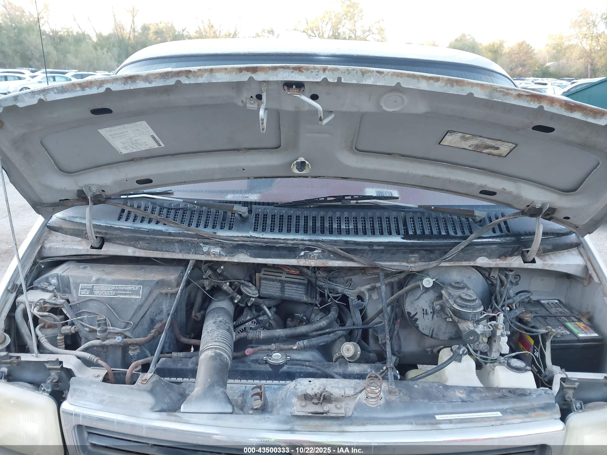1994 Dodge Ram Wagon B350 Серый vin: 2B5WB35Z2RK577615