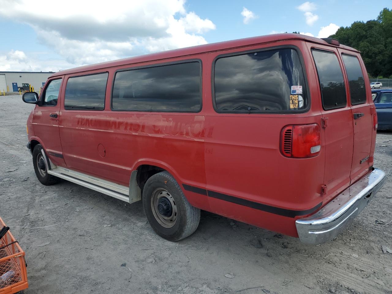 1999 Dodge Ram Wagon B3500 Red vin: 2B5WB35Z3XK531675