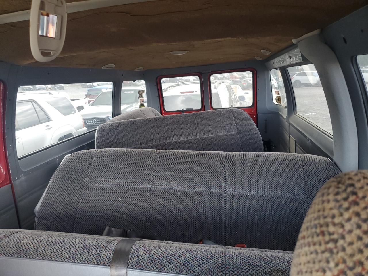 1999 Dodge Ram Wagon B3500 Red vin: 2B5WB35Z3XK531675