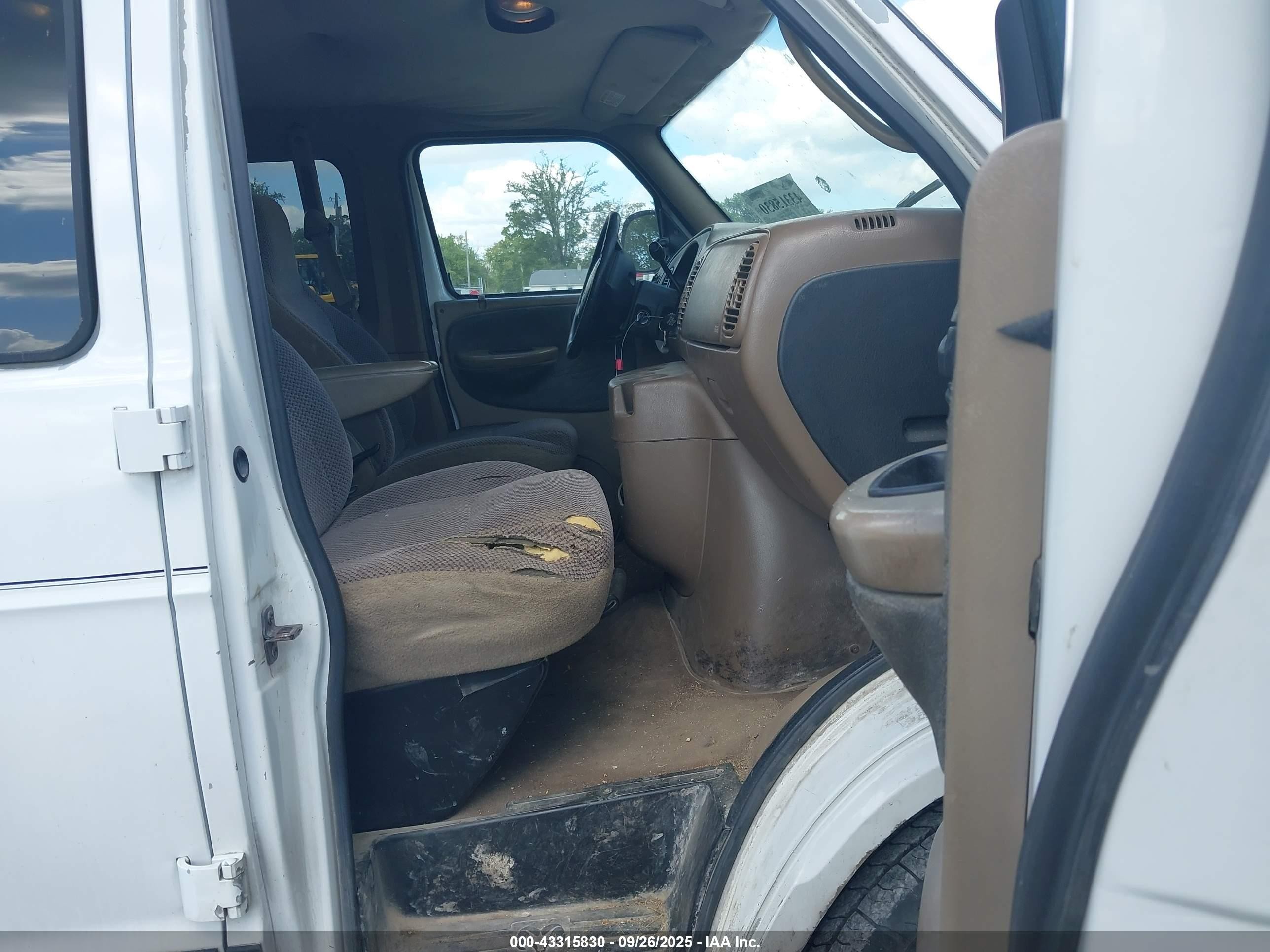 2002 Dodge Ram Wagon 3500   Белый vin: 2B5WB35Z72K136844