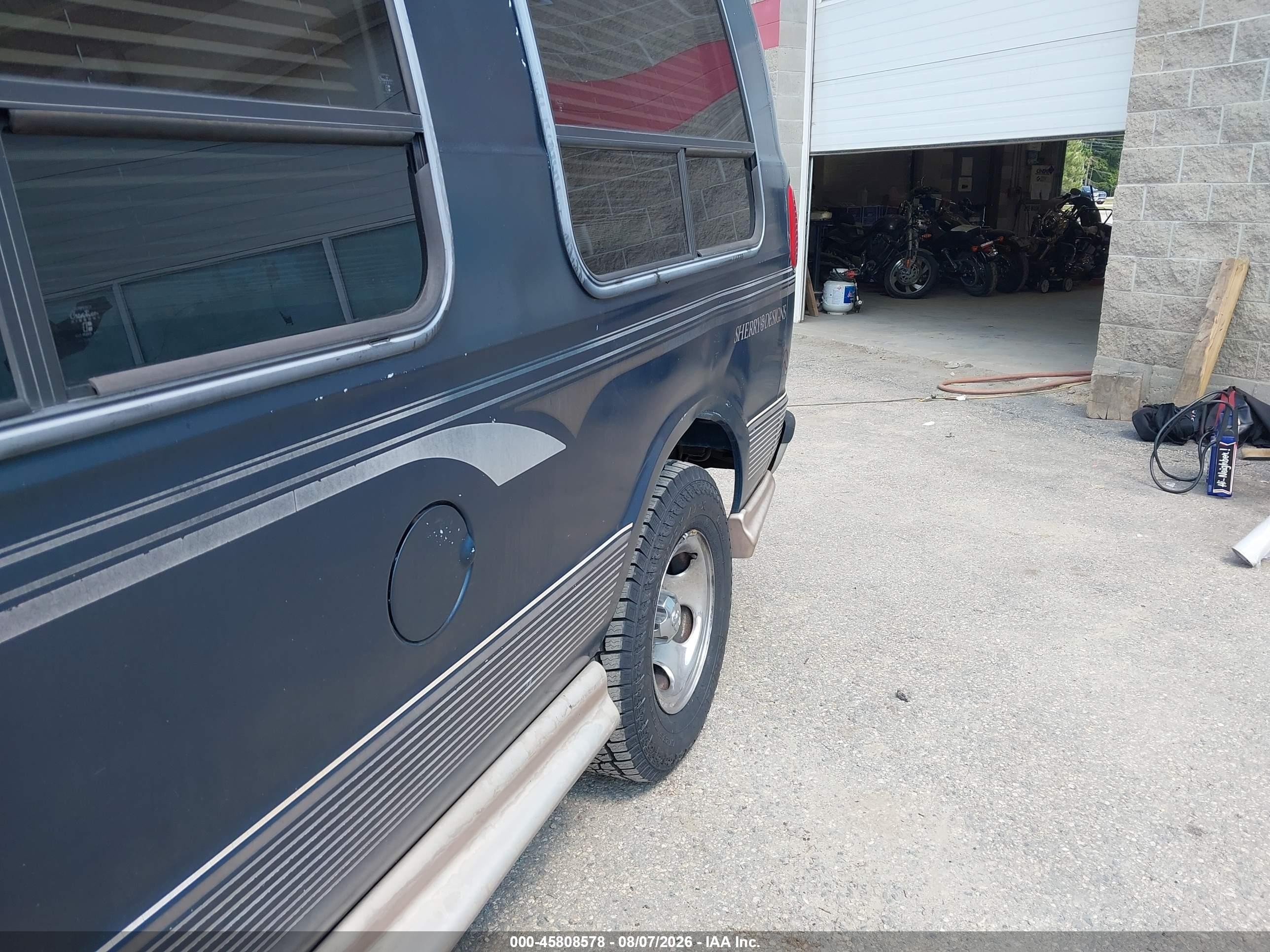 1999 Dodge Ram Van 1500 Commercial/conversion Blue vin: 2B6HB11Y1XK566916