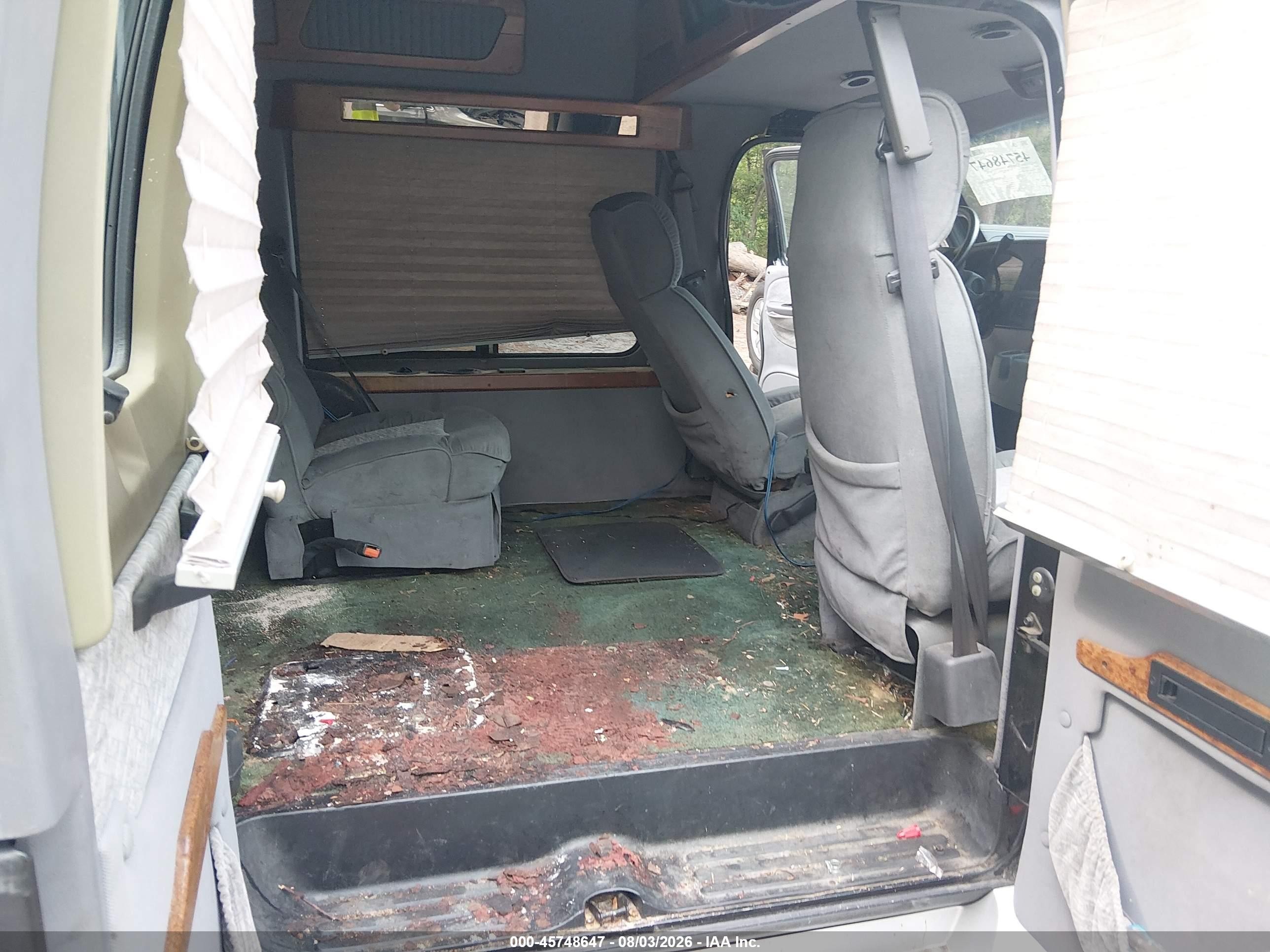 1999 Dodge Ram Van 1500 Commercial/conversion Black vin: 2B6HB11Y3XK581126
