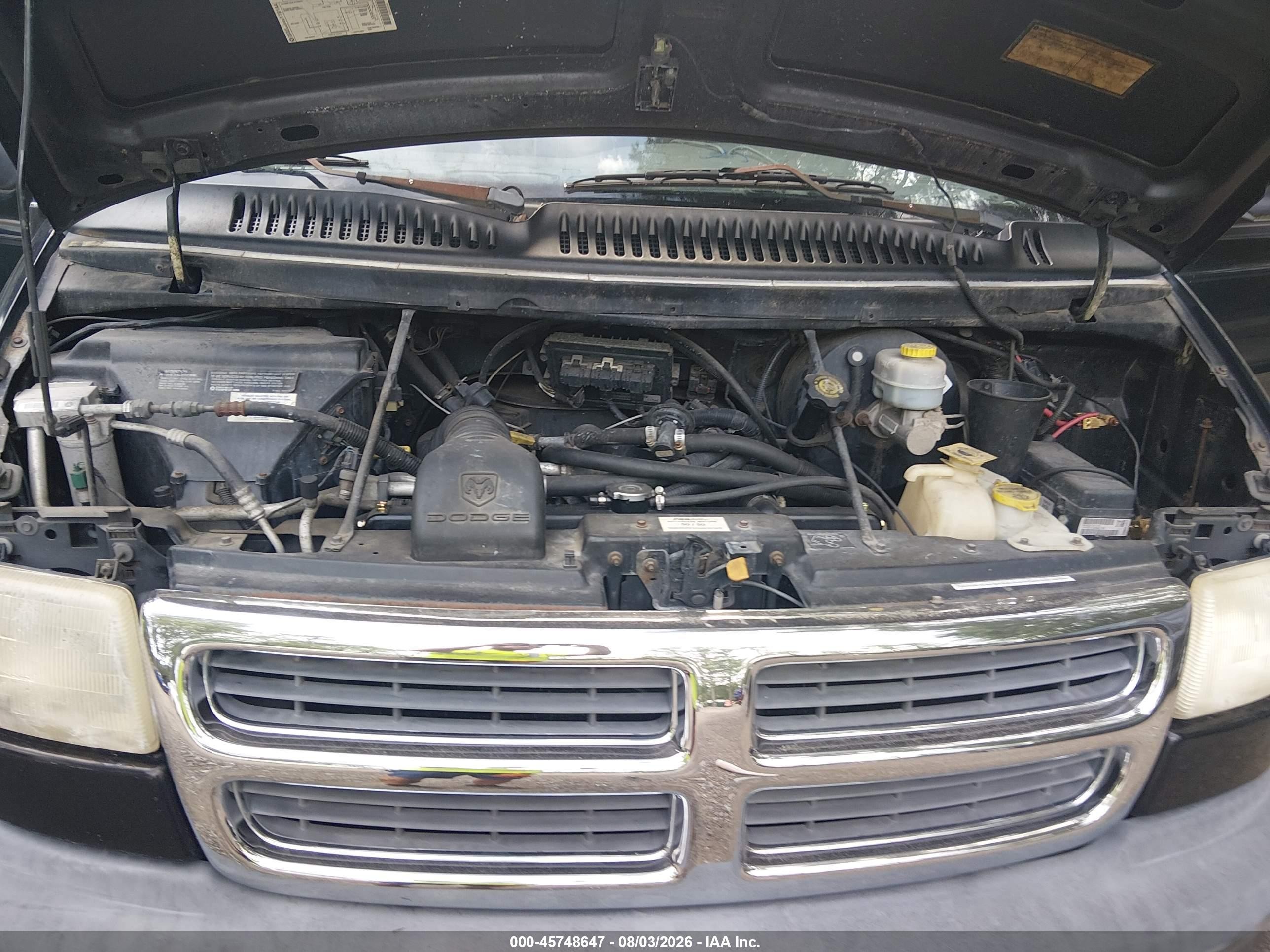 1999 Dodge Ram Van 1500 Commercial/conversion Black vin: 2B6HB11Y3XK581126