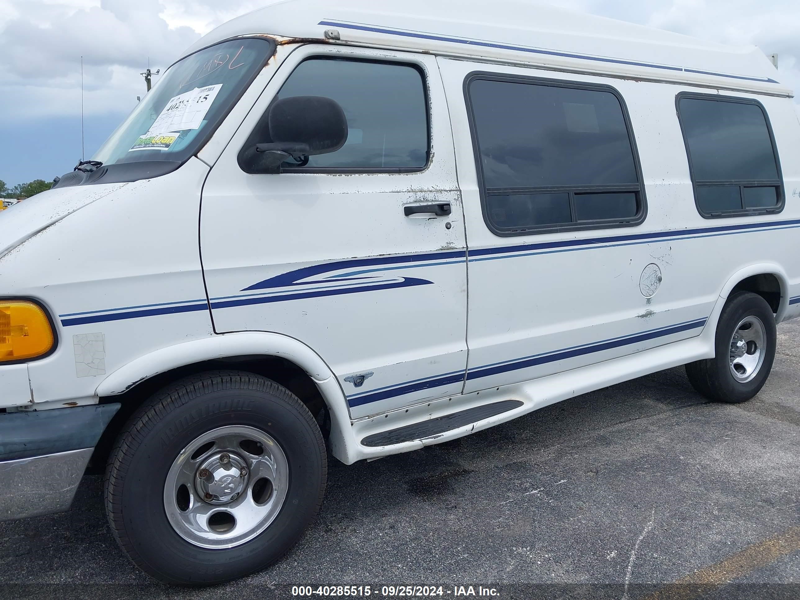 Price & History 1998 Dodge Ram Van 1500 Commercial/conversion 5.2l