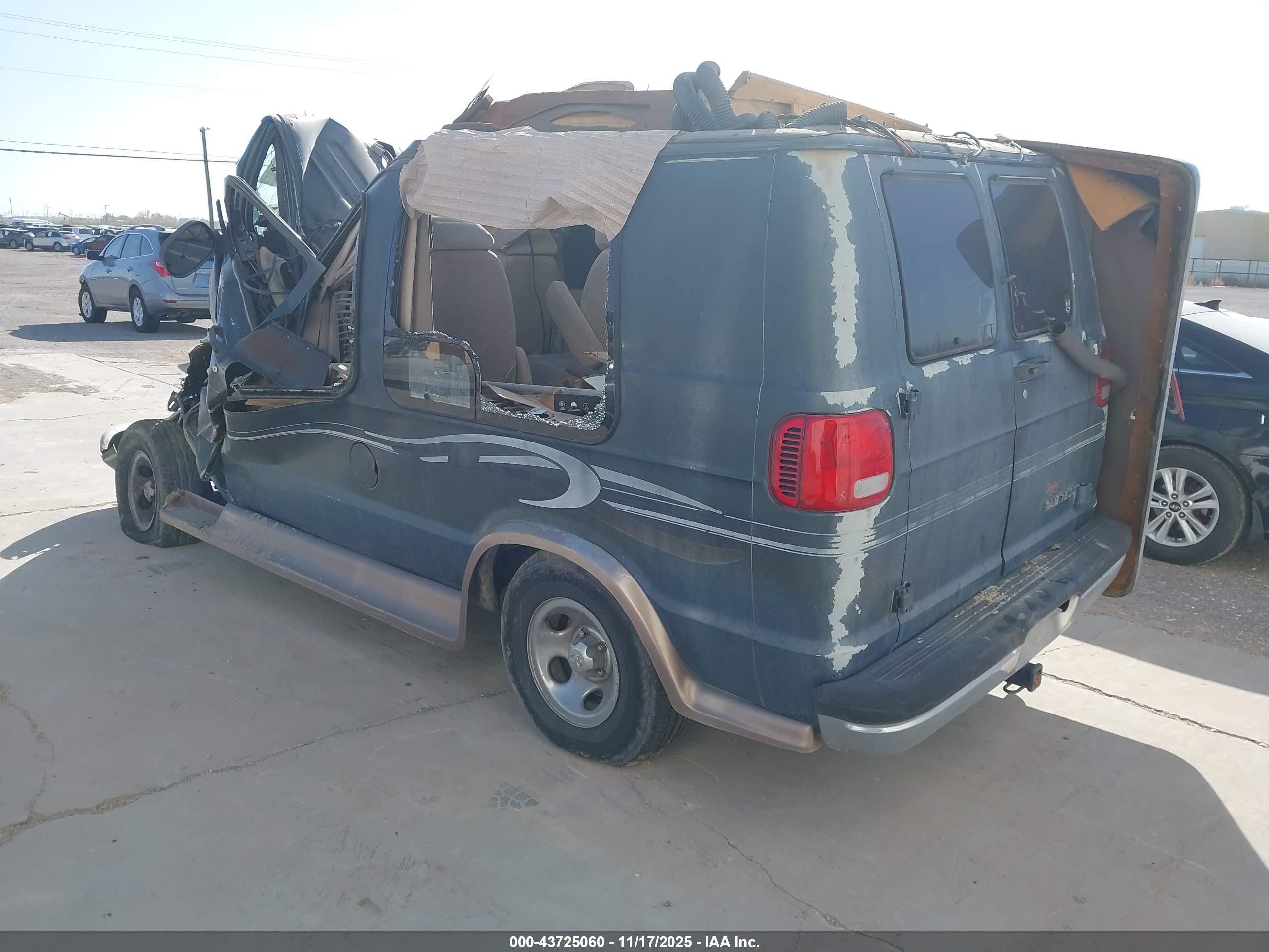 2002 Dodge Ram Van 1500 Conversion Green vin: 2B6HB11Y62K145007