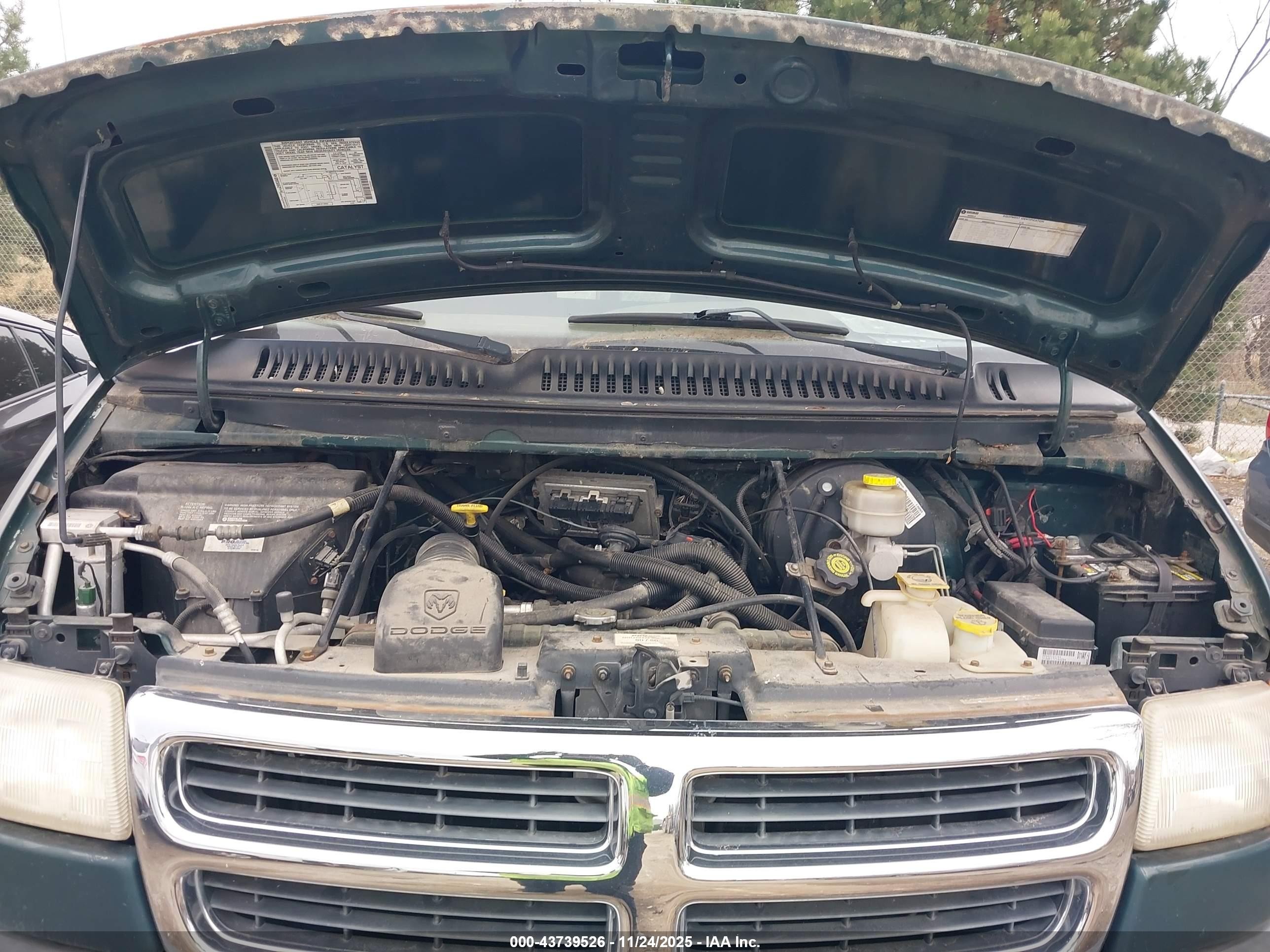 2001 Dodge Ram Van 1500 Conversion Green vin: 2B6HB11Y91K550230