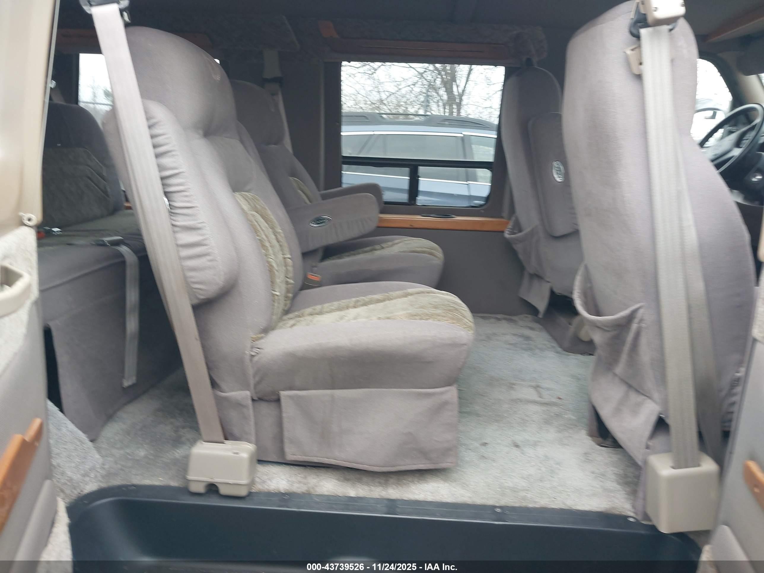 2001 Dodge Ram Van 1500 Conversion Green vin: 2B6HB11Y91K550230
