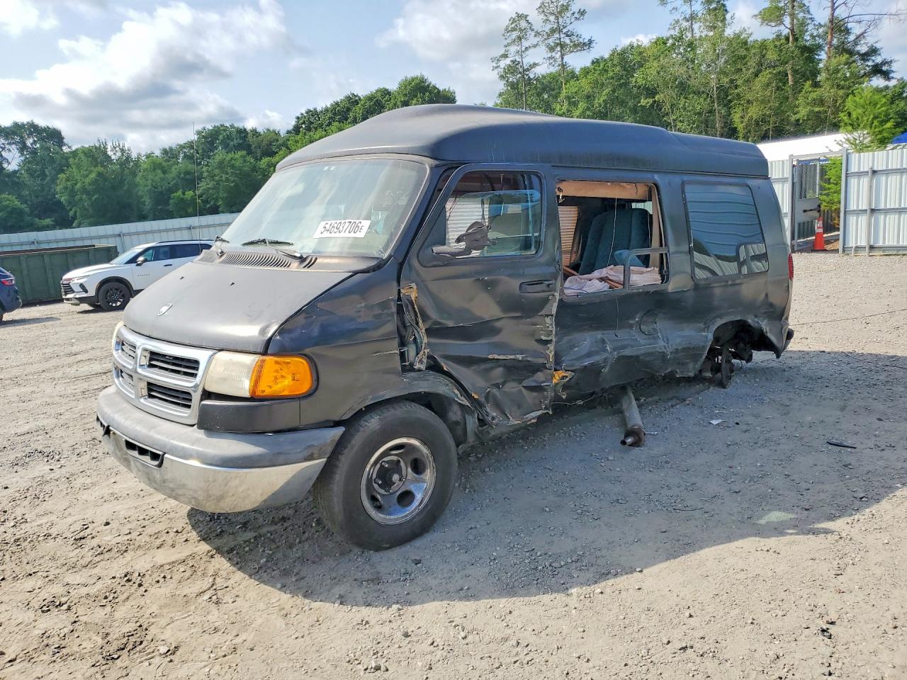 2000 Dodge Ram Van B1500 Черный vin: 2B6HB11YXYK128431