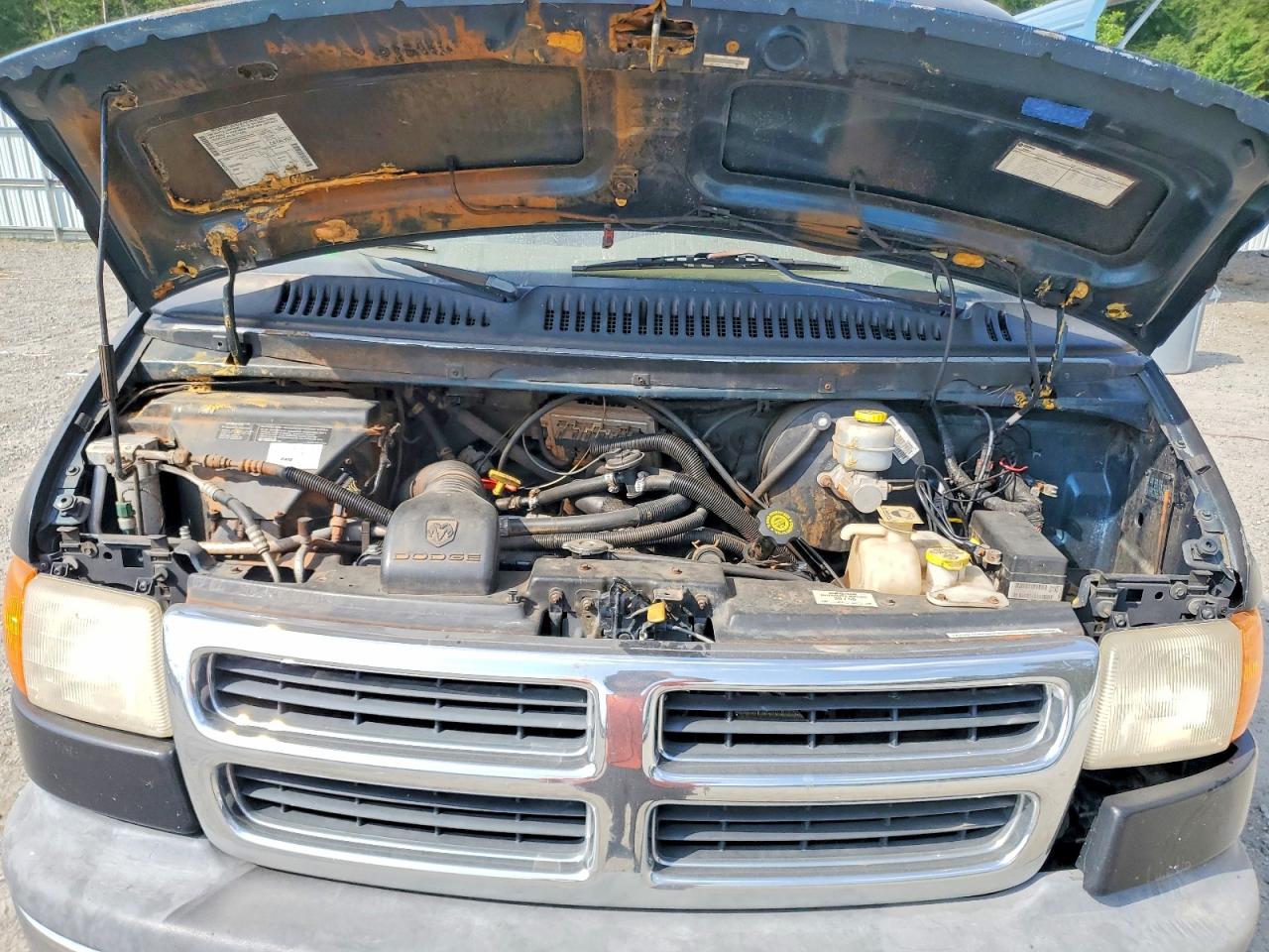 2000 Dodge Ram Van B1500 Черный vin: 2B6HB11YXYK128431