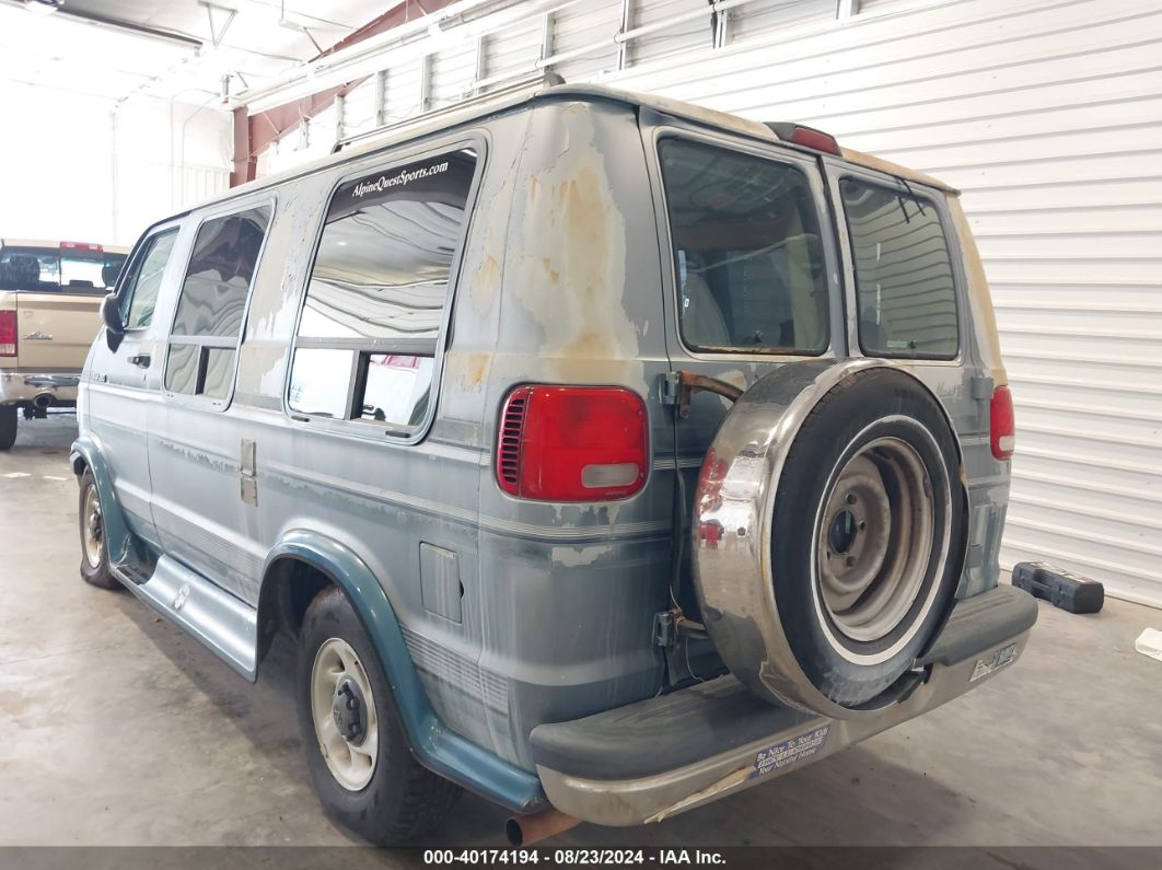1994 Dodge Ram Van B250 Blue vin: 2B6HB21X2RK539529