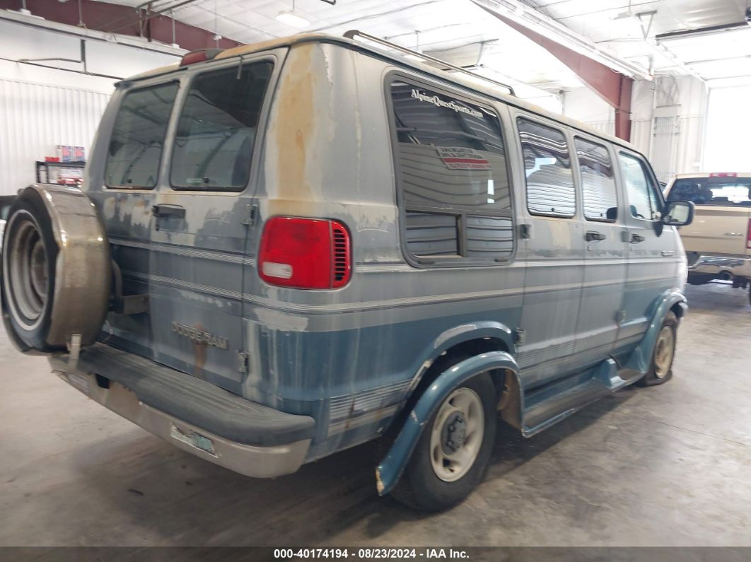 1994 Dodge Ram Van B250 Blue vin: 2B6HB21X2RK539529