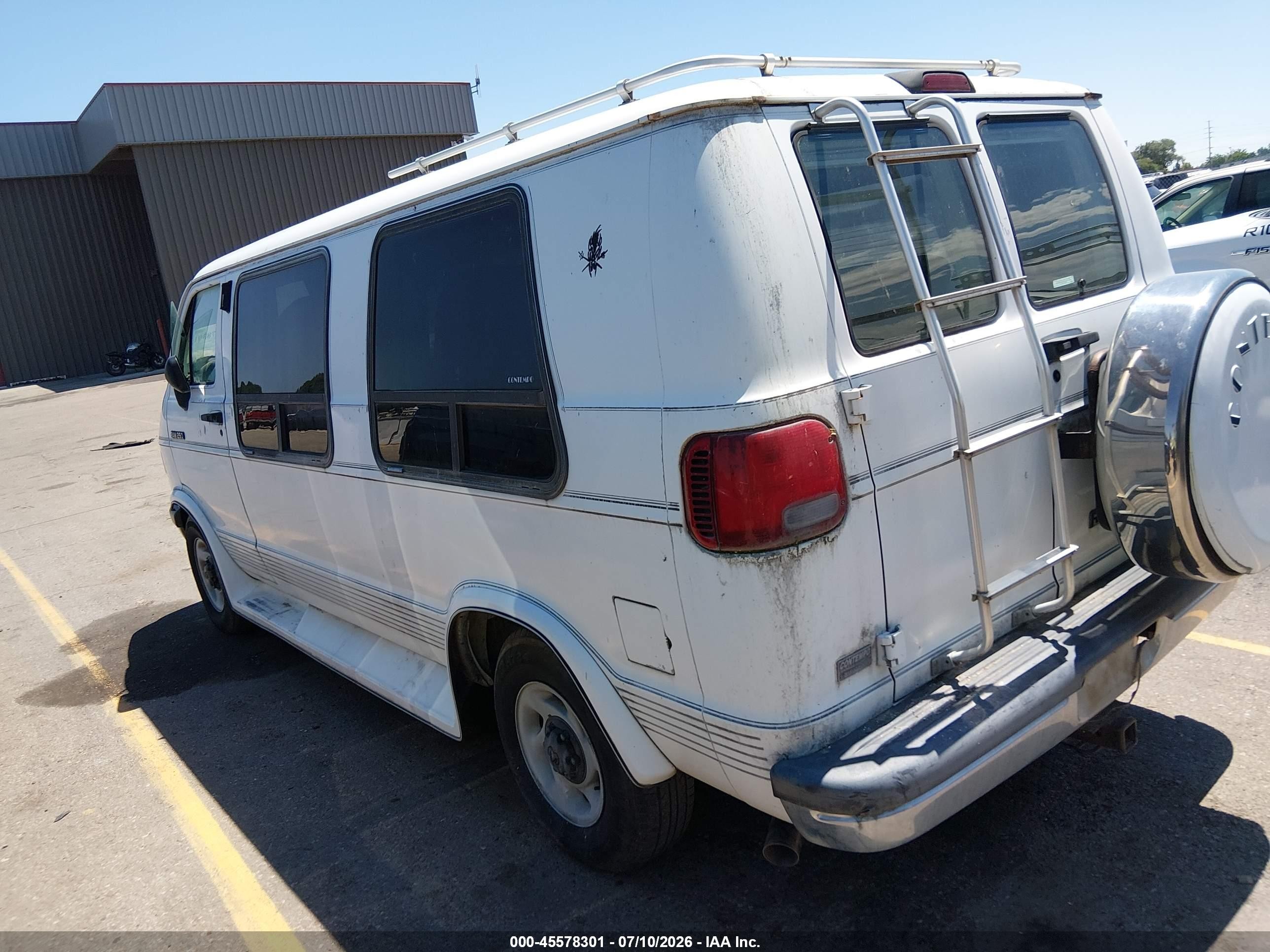 1994 Dodge Ram Van B250 White vin: 2B6HB21Y6RK166813