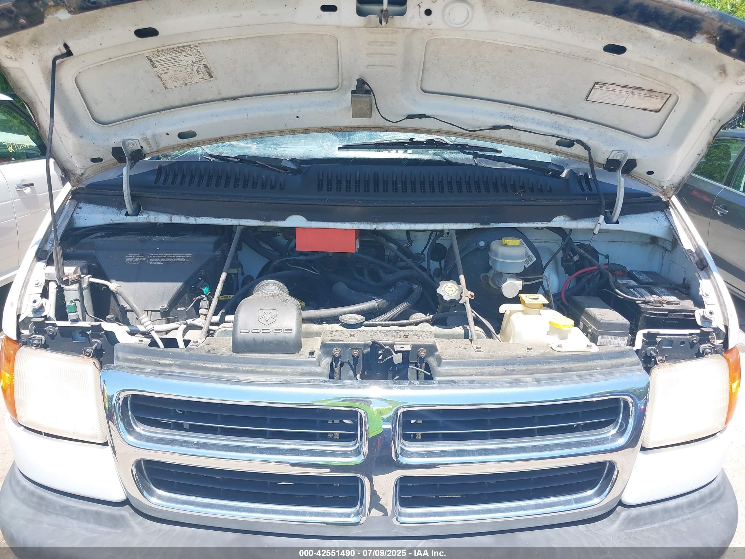 1999 Dodge Ram Van 3500 Commercial/conversion White vin: 2B6KB31Y0XK535769
