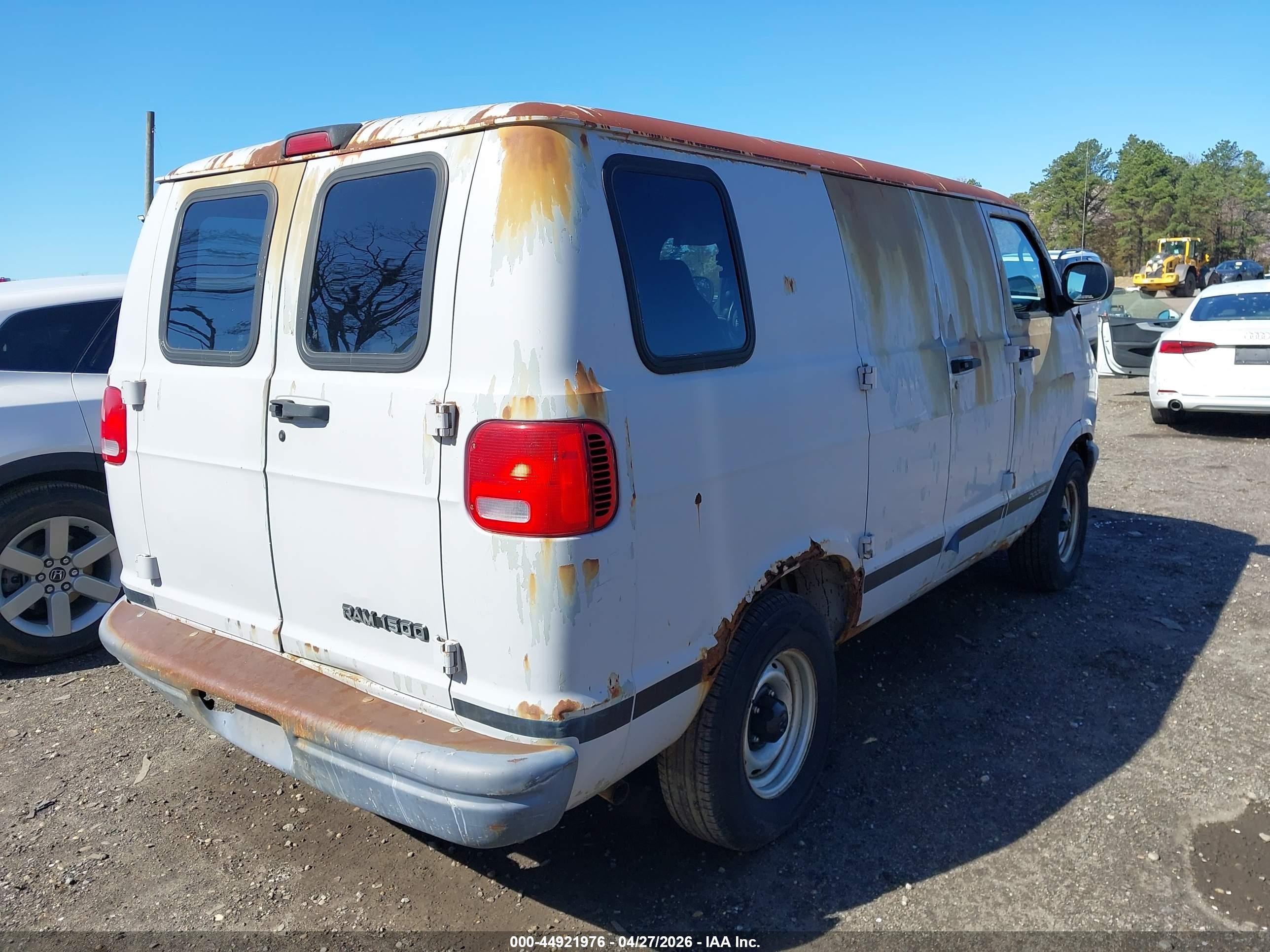 2001 Dodge Ram Van 1500 Conversion Серый vin: 2B7HB11X21K538827