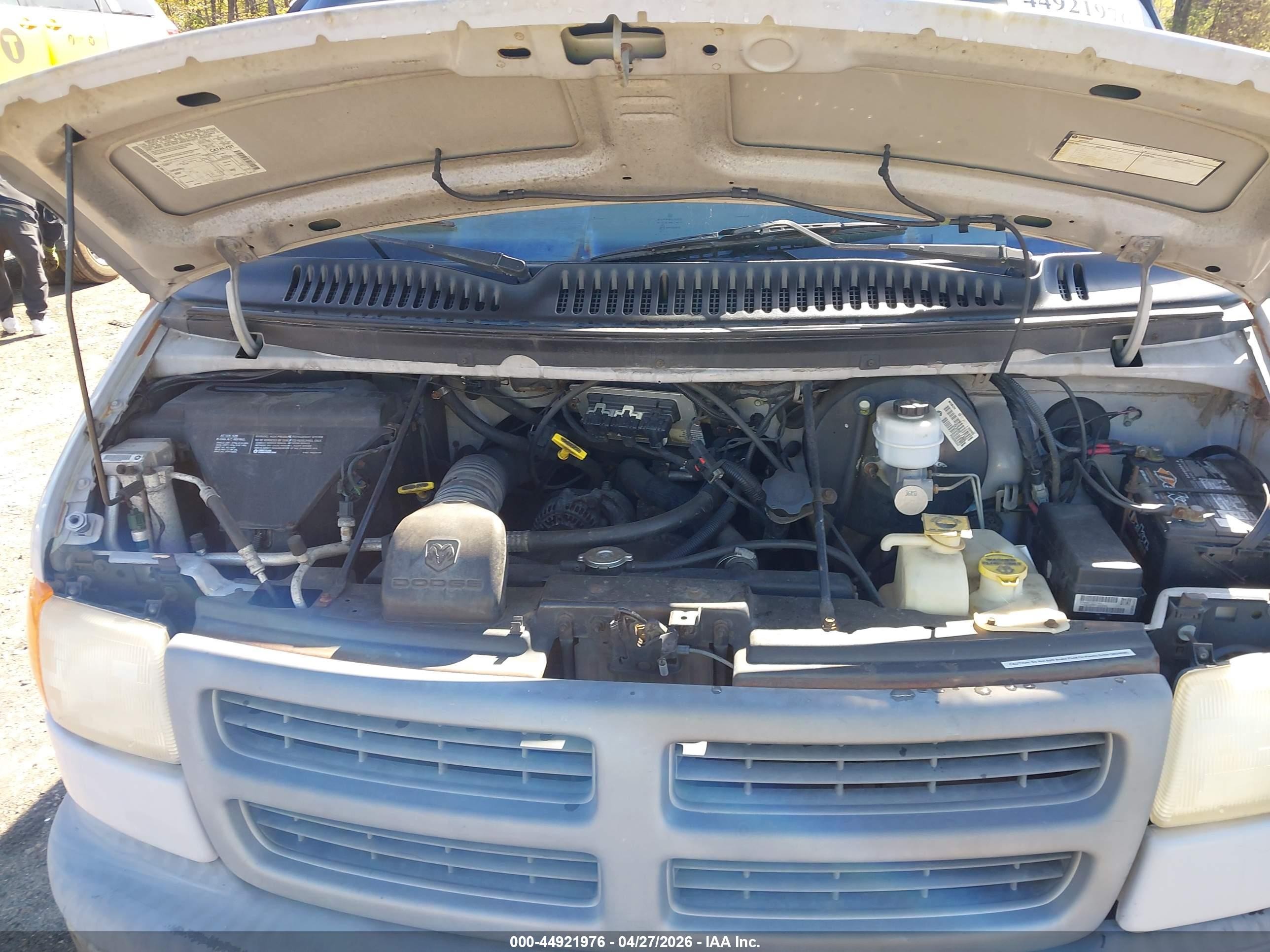 2001 Dodge Ram Van 1500 Conversion Серый vin: 2B7HB11X21K538827