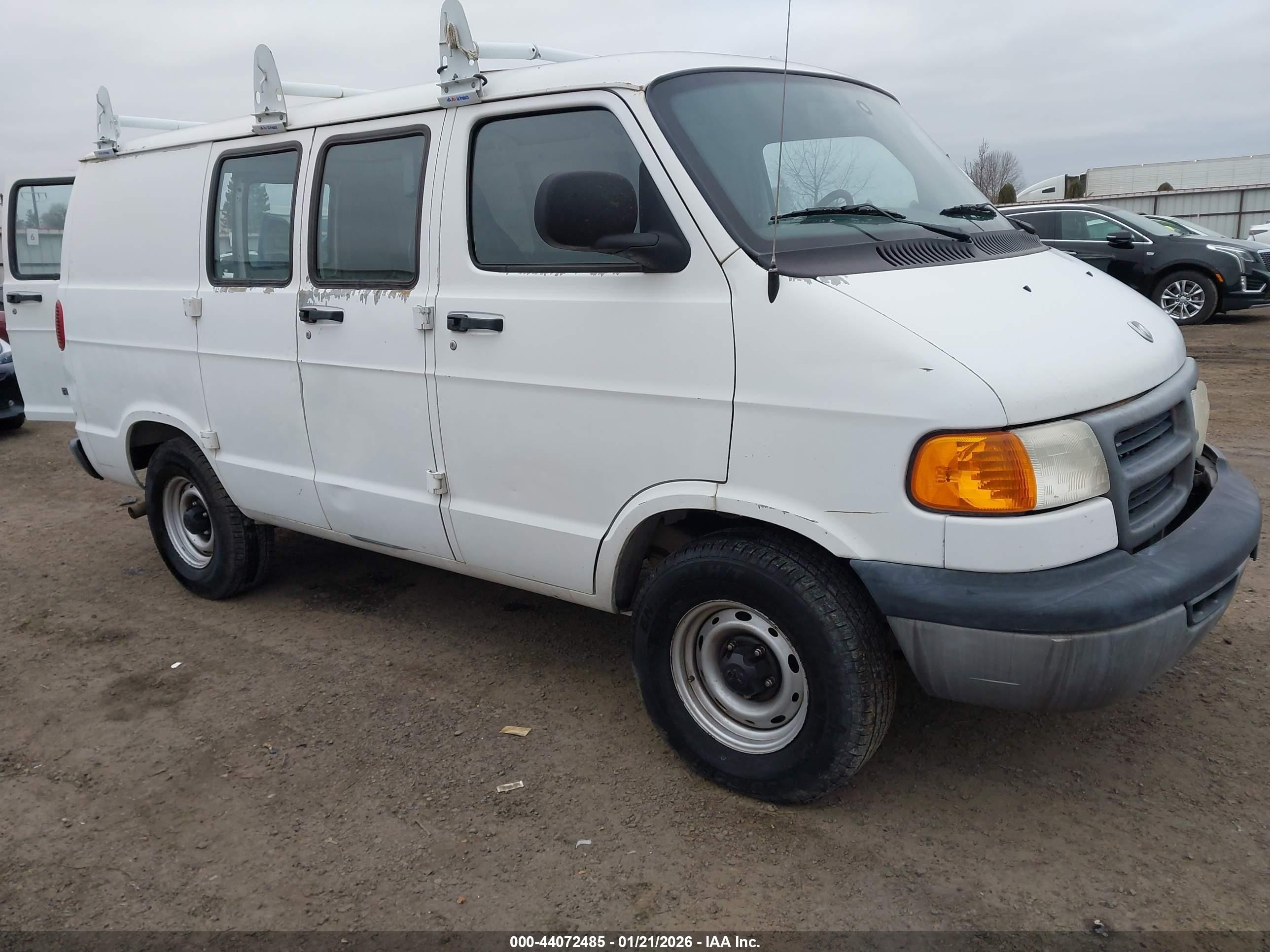 2001 Dodge Ram Van 1500 Conversion Белый vin: 2B7HB11Y81K553583
