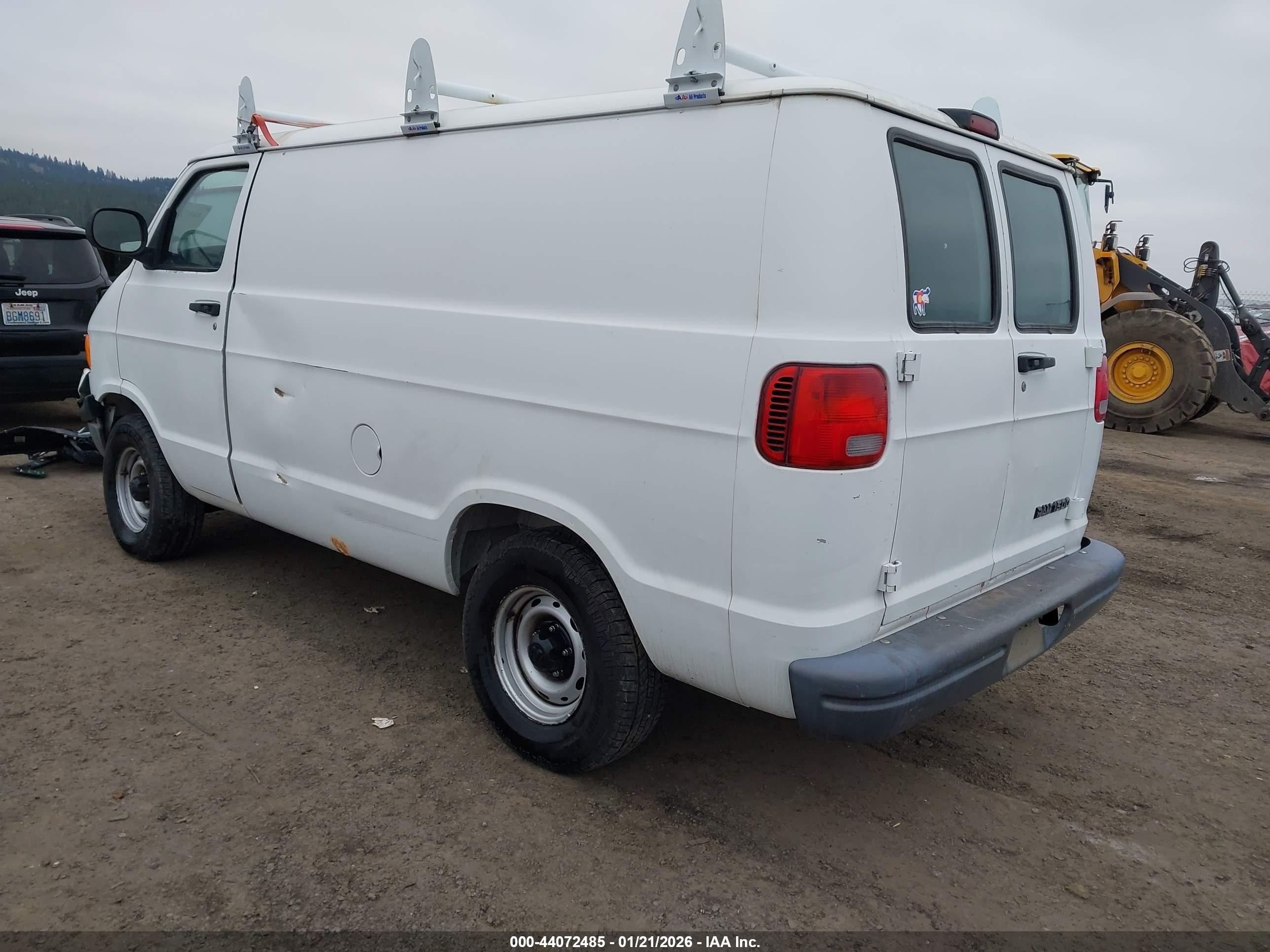 2001 Dodge Ram Van 1500 Conversion Белый vin: 2B7HB11Y81K553583