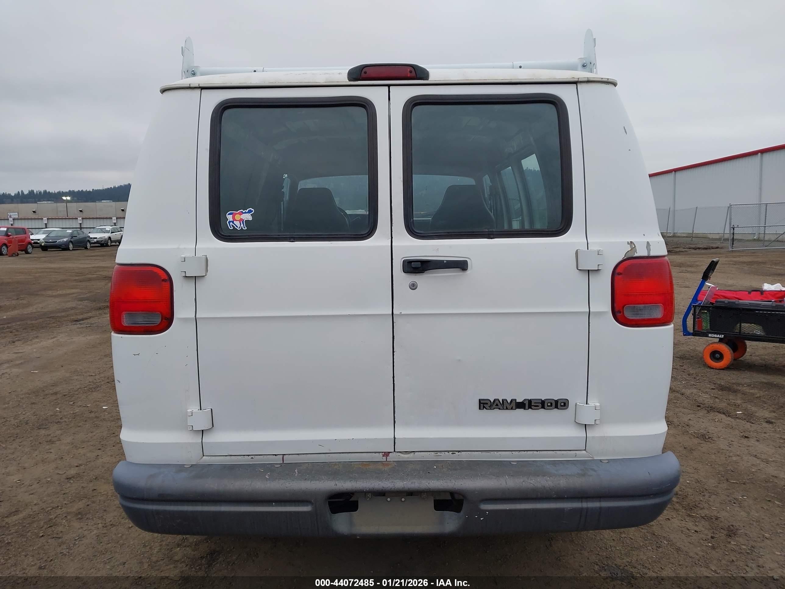 2001 Dodge Ram Van 1500 Conversion Белый vin: 2B7HB11Y81K553583
