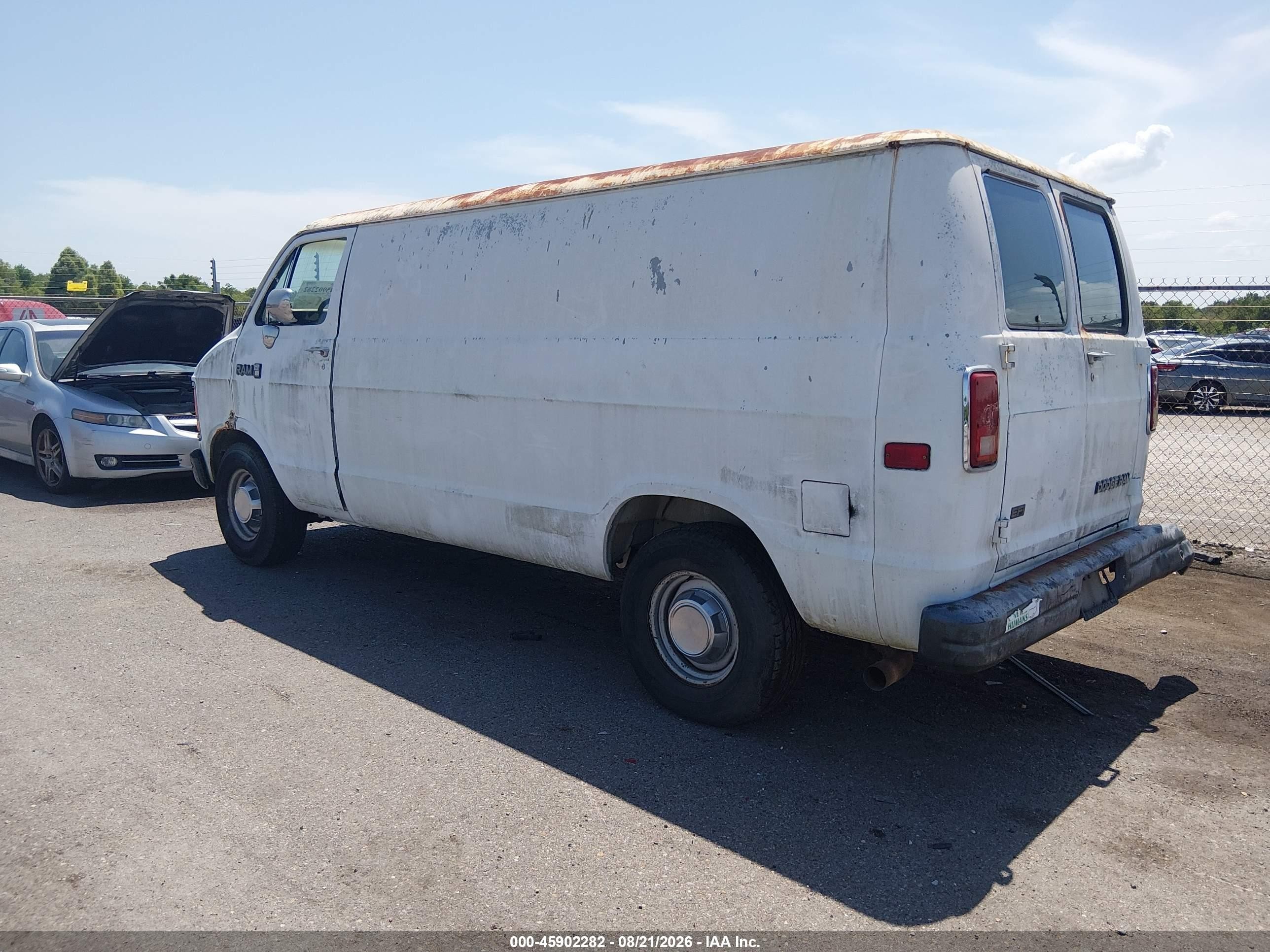 1990 Dodge Ram Van B250 Белый vin: 2B7HB21Y3LK700191