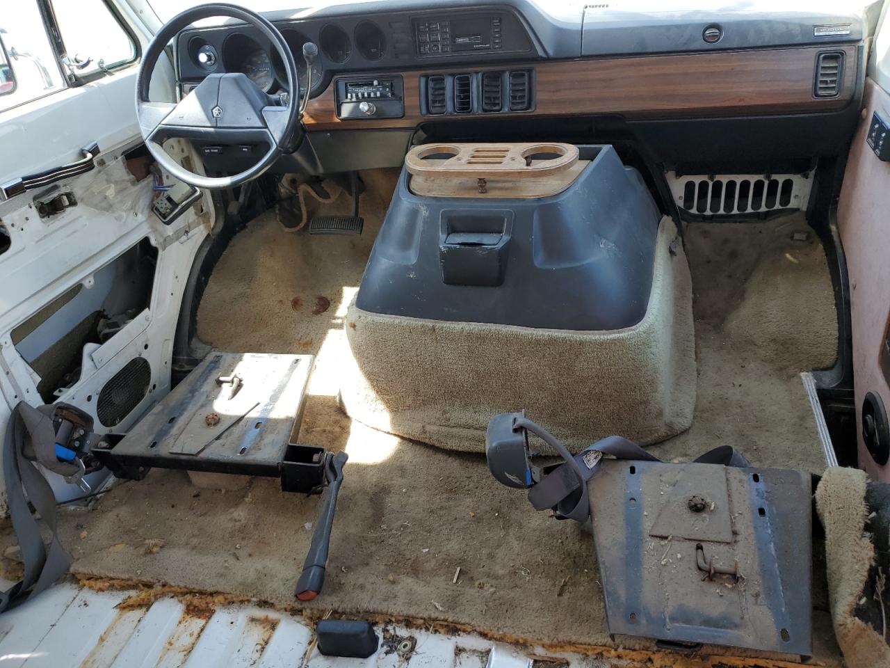 1989 Dodge Ram Van B250 Two Tone vin: 2B7HB21Y4KK353758
