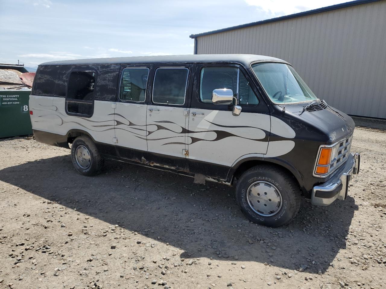 1989 Dodge Ram Van B250 Two Tone vin: 2B7HB21Y4KK353758