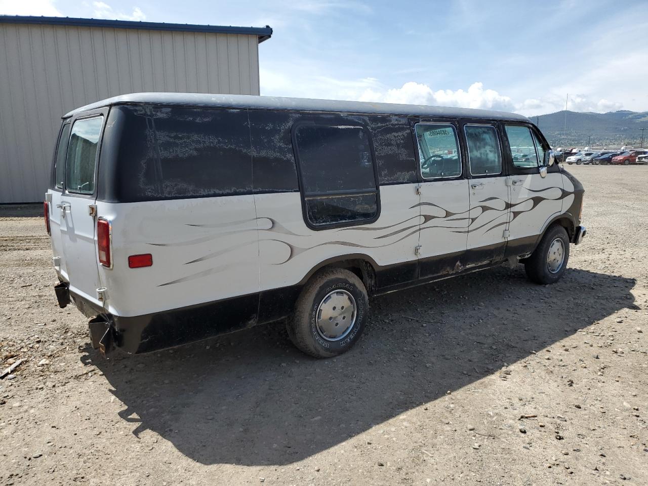 1989 Dodge Ram Van B250 Two Tone vin: 2B7HB21Y4KK353758