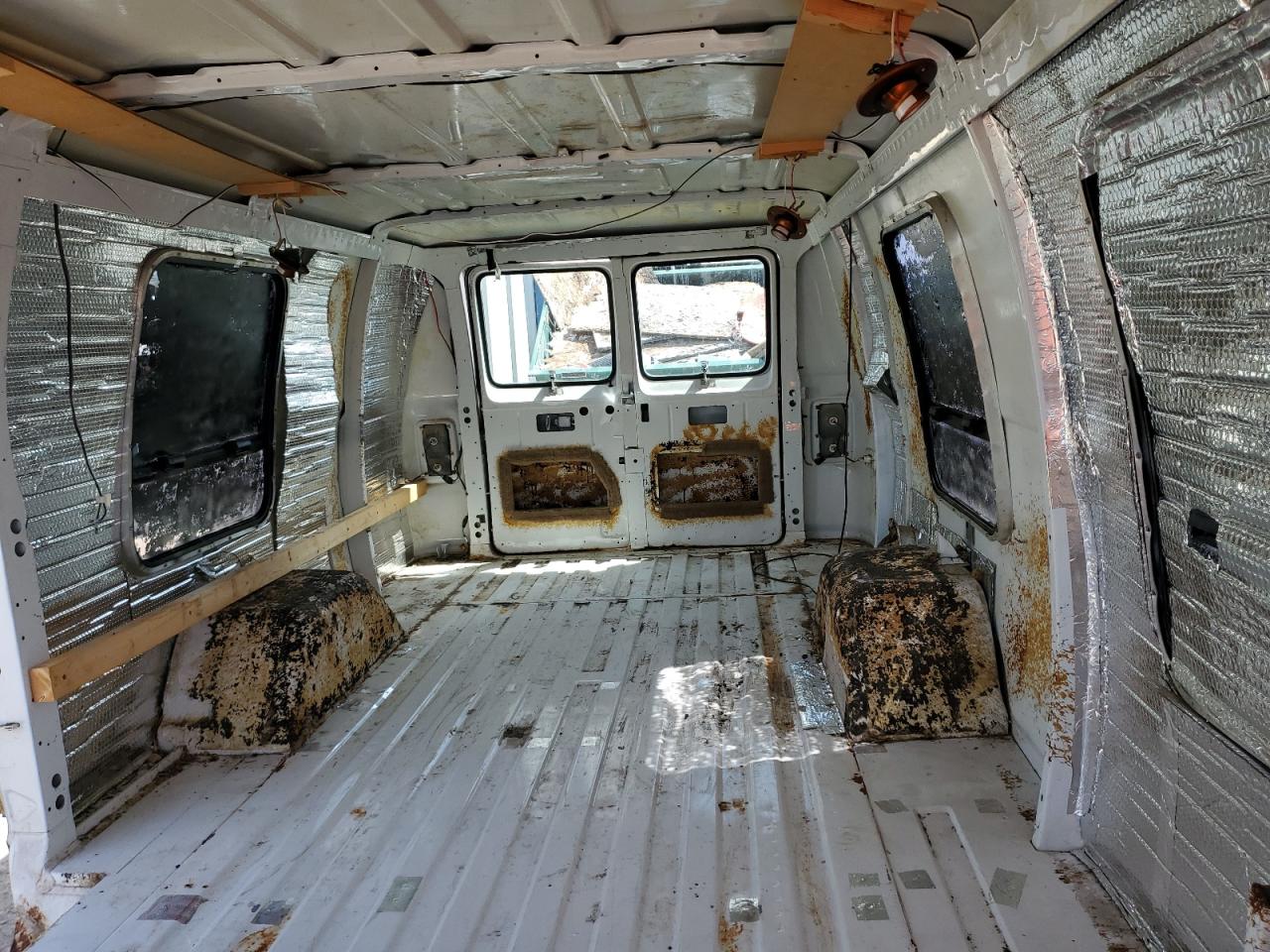 1989 Dodge Ram Van B250 Two Tone vin: 2B7HB21Y4KK353758