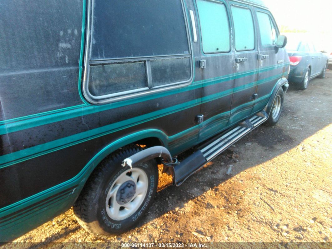 1994 Dodge Ram Van B250 Black vin: 2B7HB21Y8RK550216