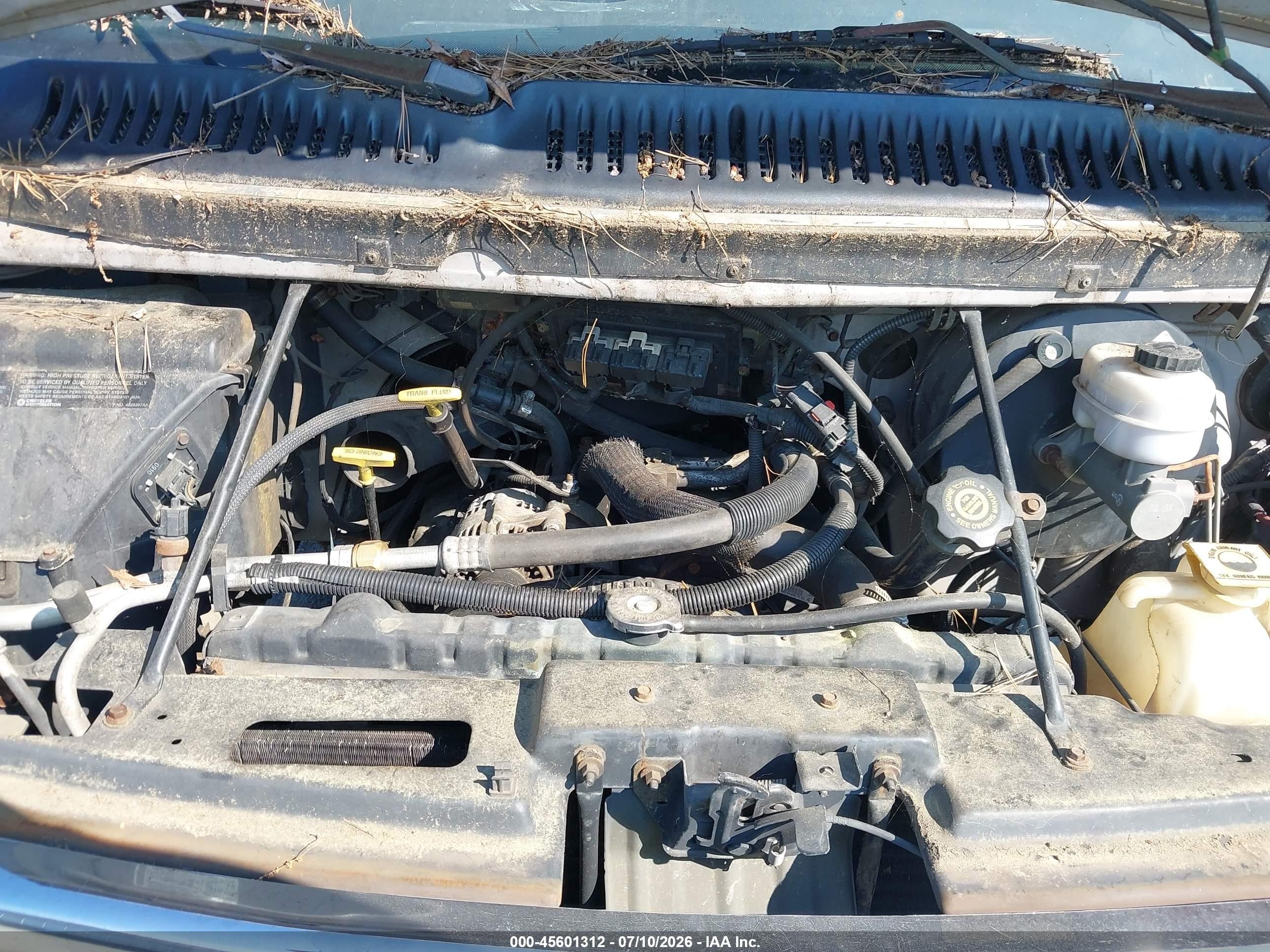 2001 Dodge Ram Van 2500 Conversion Gray vin: 2B7JB21Y01K513697